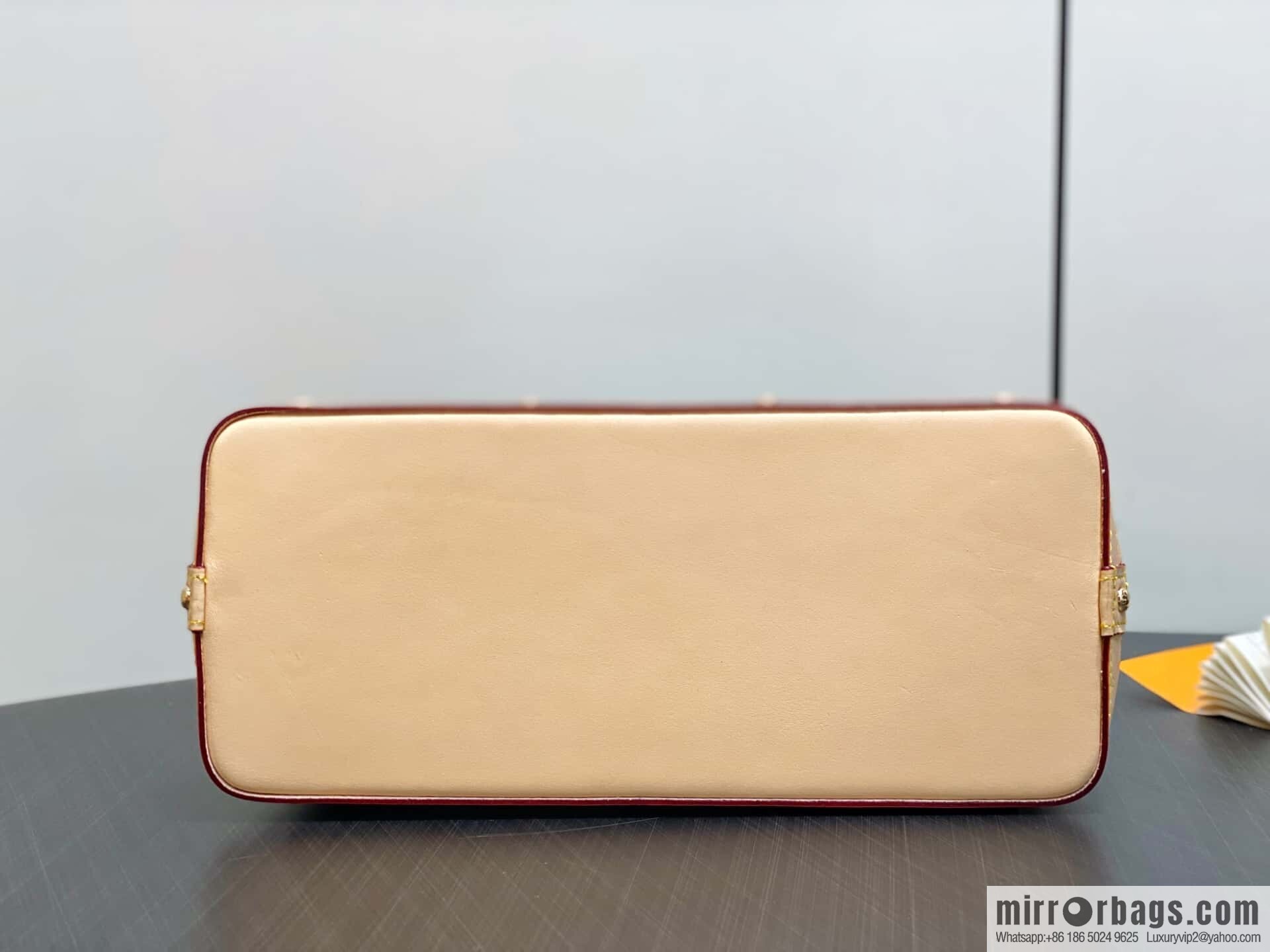 [Original order boutique] M13750 gray, denim cosmetic bag POCHETTE COSMÉTIQUE large cosmetic bag