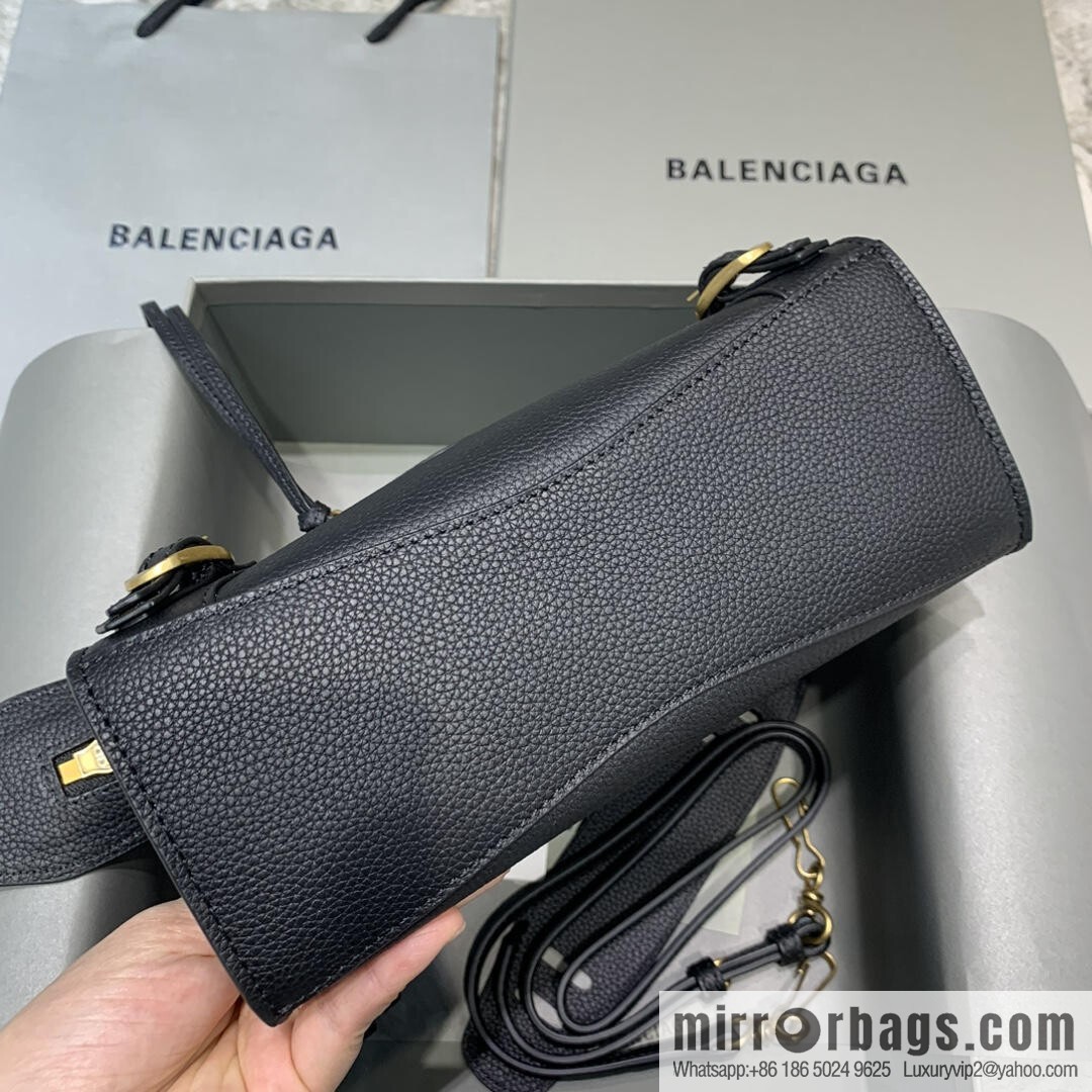 Balenciaga Neo Classic Locomotive Bag [Small] 638512 Black/Gold Buckle