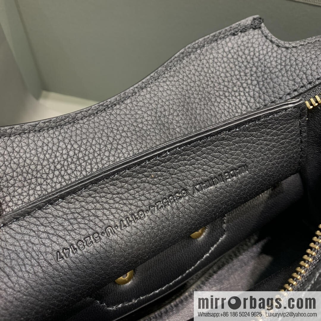 Balenciaga Neo Classic Locomotive Bag [Small] 638512 Black/Gold Buckle