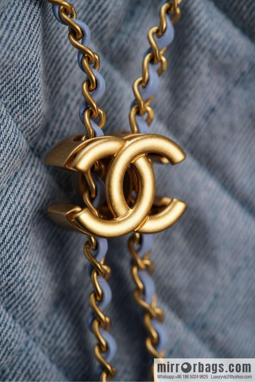 ππ‘ππ§ππ₯ πππ¬ π¬π¦ππ₯π₯ π‘π¨ππ¨ Drawstring Bucket Bag, Denim Blue π Small AS5293