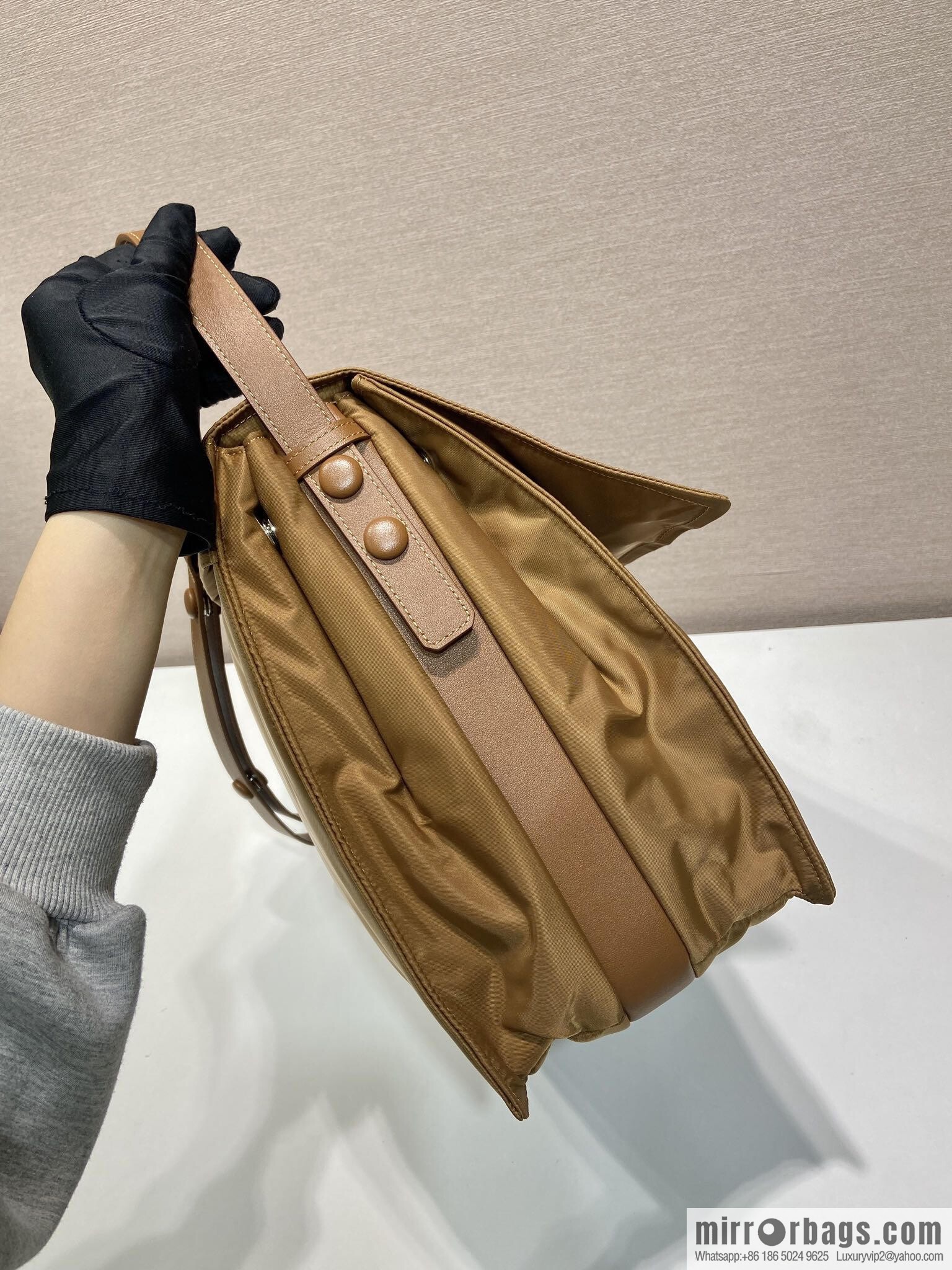 PRADA popular mailman bag large new color 1BD256