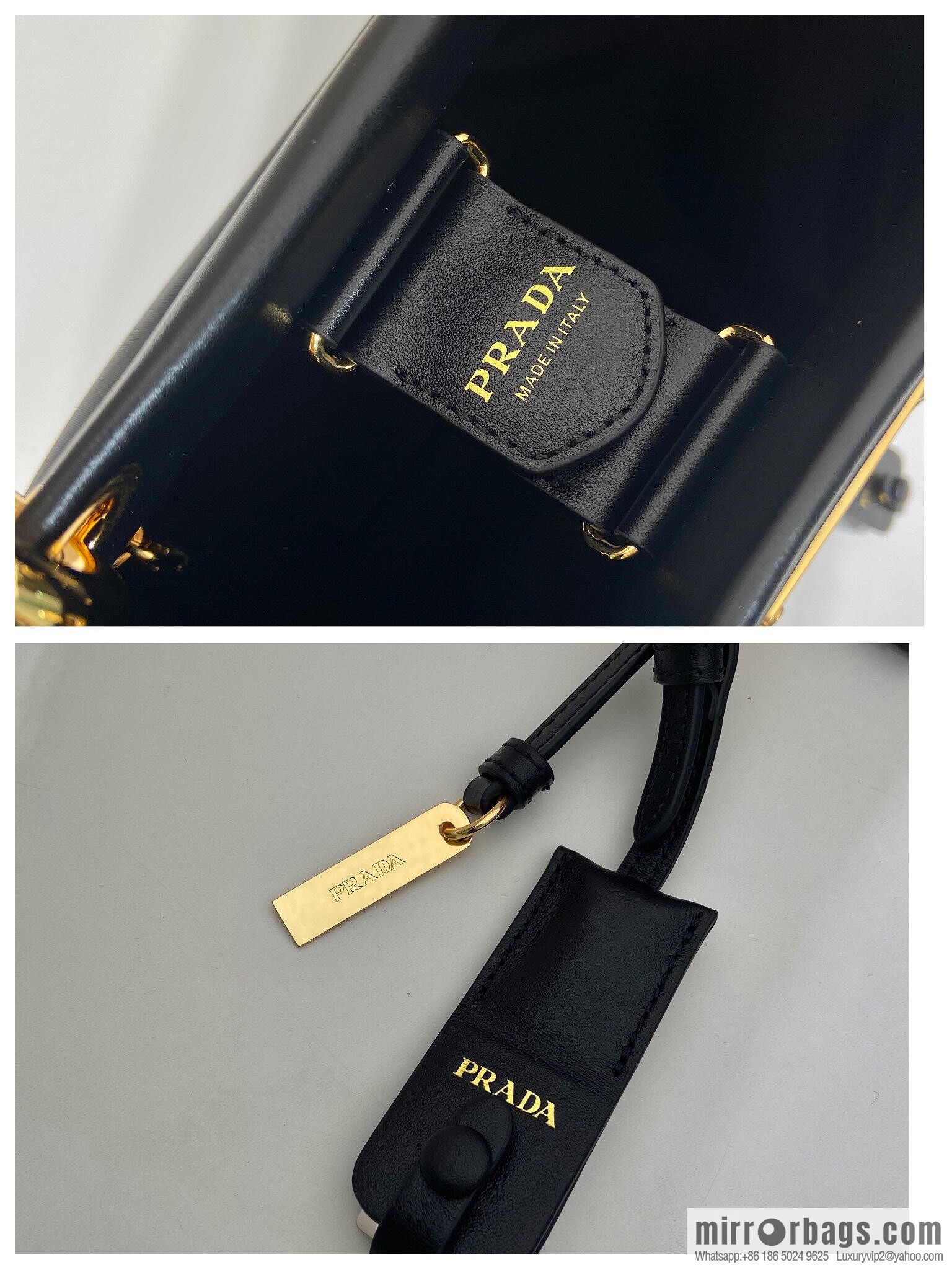 PRADA new tote bag 1BG578 black