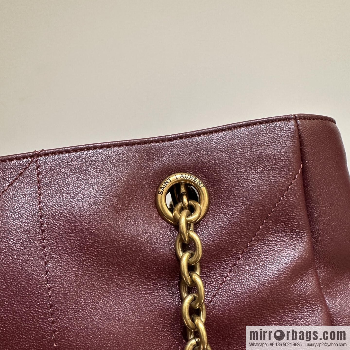 YSL ๐๐ฎ๐บ๐ถ๐ฒ ๐ฐ.๐ฏ large ๐ฃ๐ข๐๐๐ข๐ก_ lucky bag bucket bag 809824 burgundy