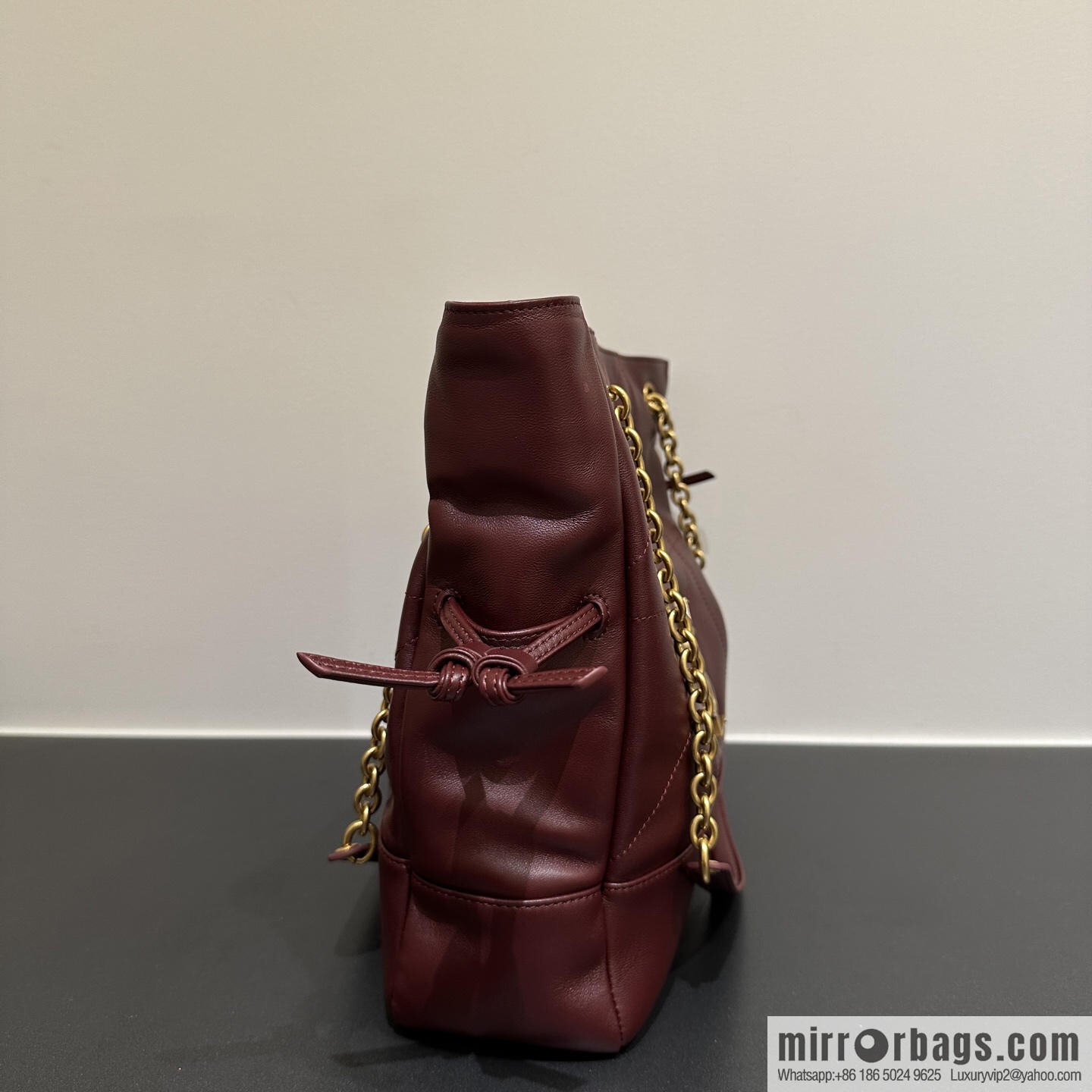 YSL 𝗝𝗮𝗺𝗶𝗲 𝟰.𝟯 small 𝗣𝗢𝗖𝗛𝗢𝗡_ lucky bag bucket bag 833948 burgundy