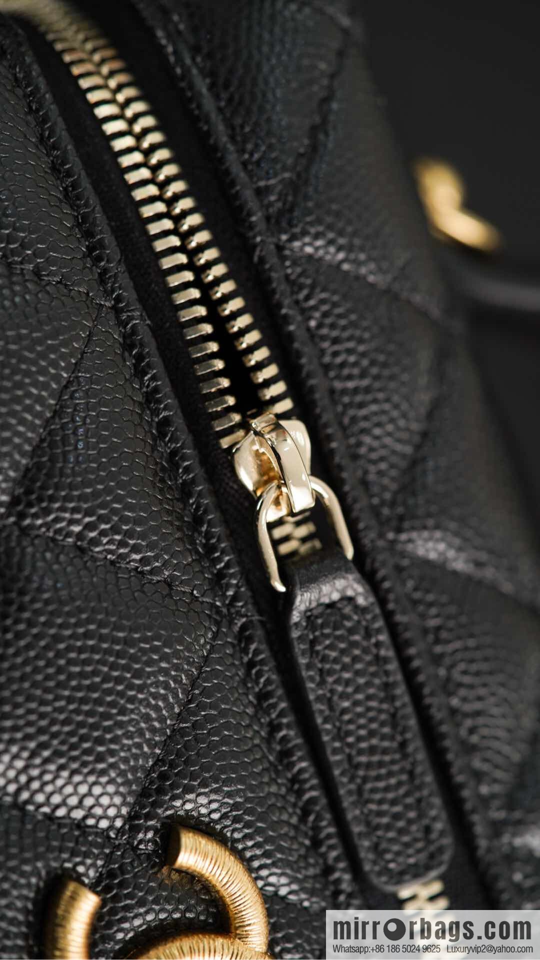 𝐂𝐡𝐚𝐧𝐞𝐥 𝟐𝟓𝐏 new lunch box bag, black gold, lychee cow AP4385