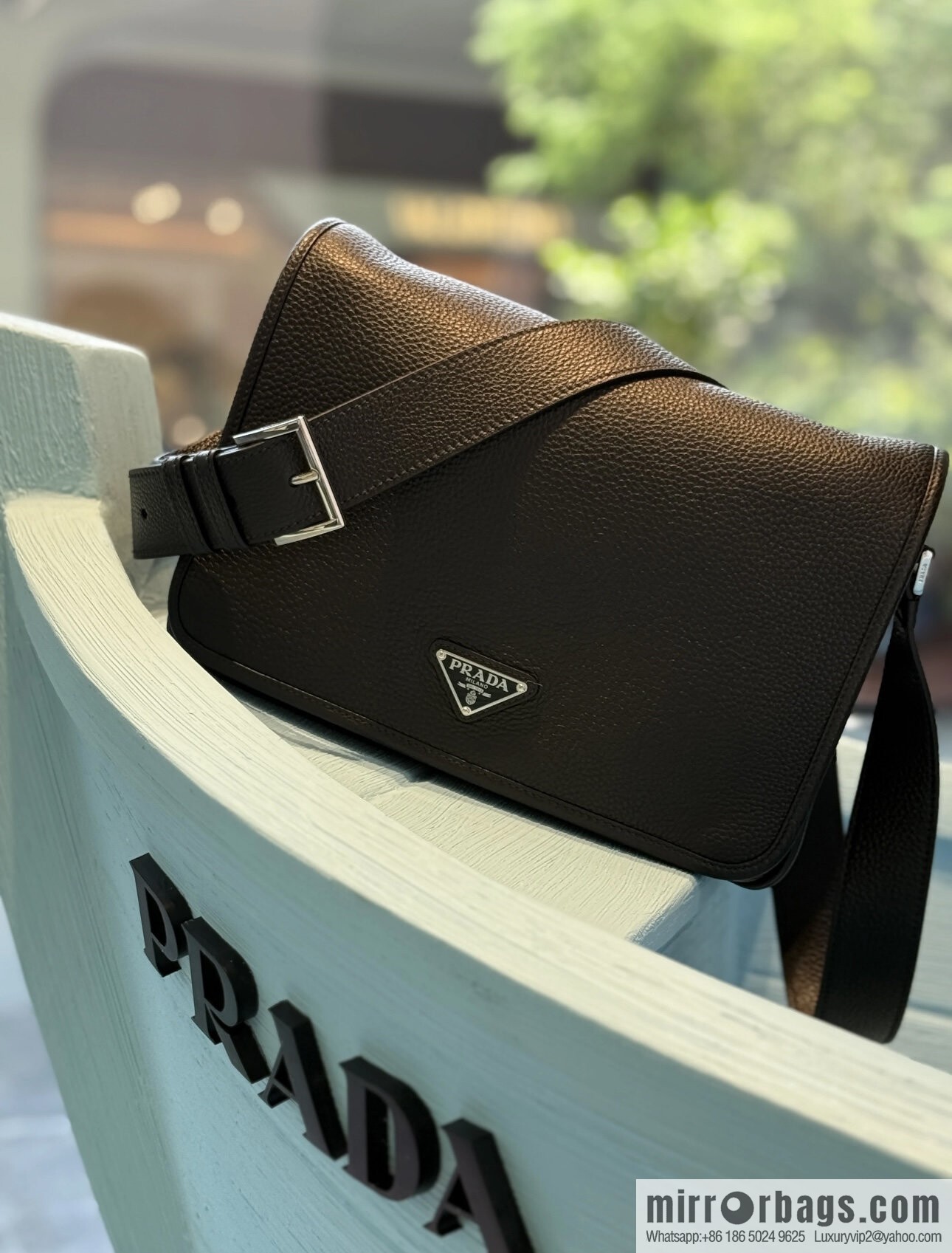 PRADA 🎉 new messenger bag 🎉 2VD075 🎉🎉 grey