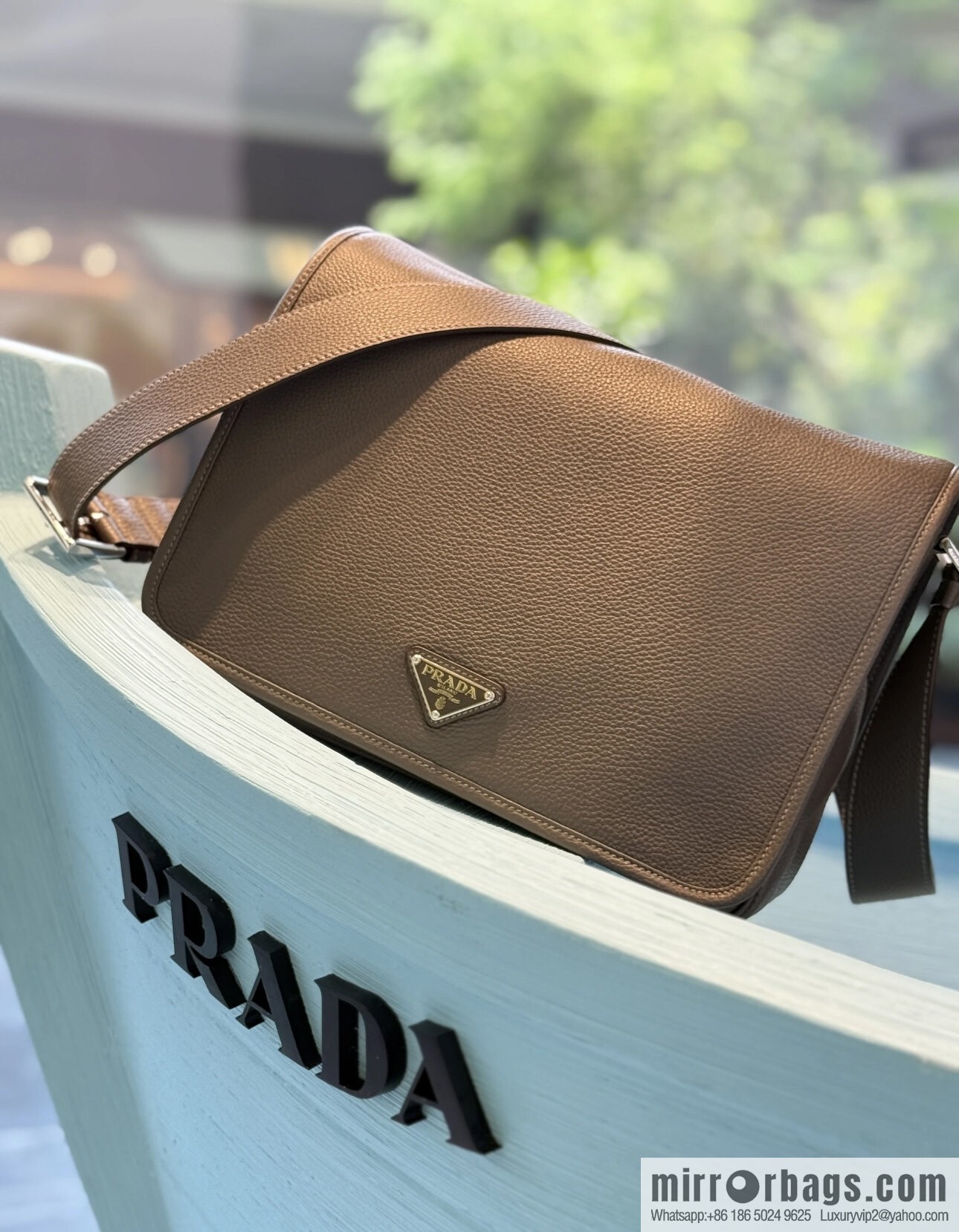 PRADA 🎉 new messenger bag 🎉 2VD075 🎉🎉 grey