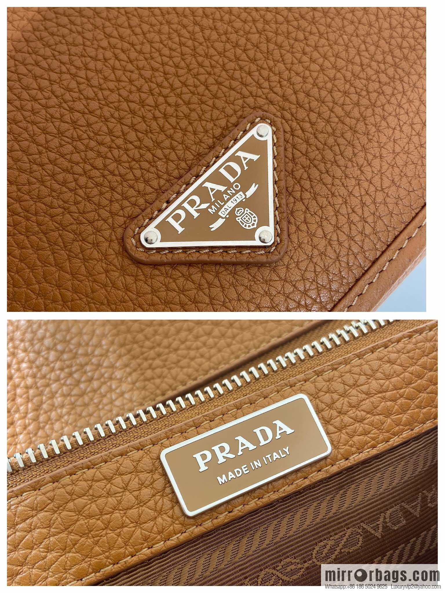PRADA 🎉 new mailman bag 🎉 2VD075 🎉🎉 caramel color
