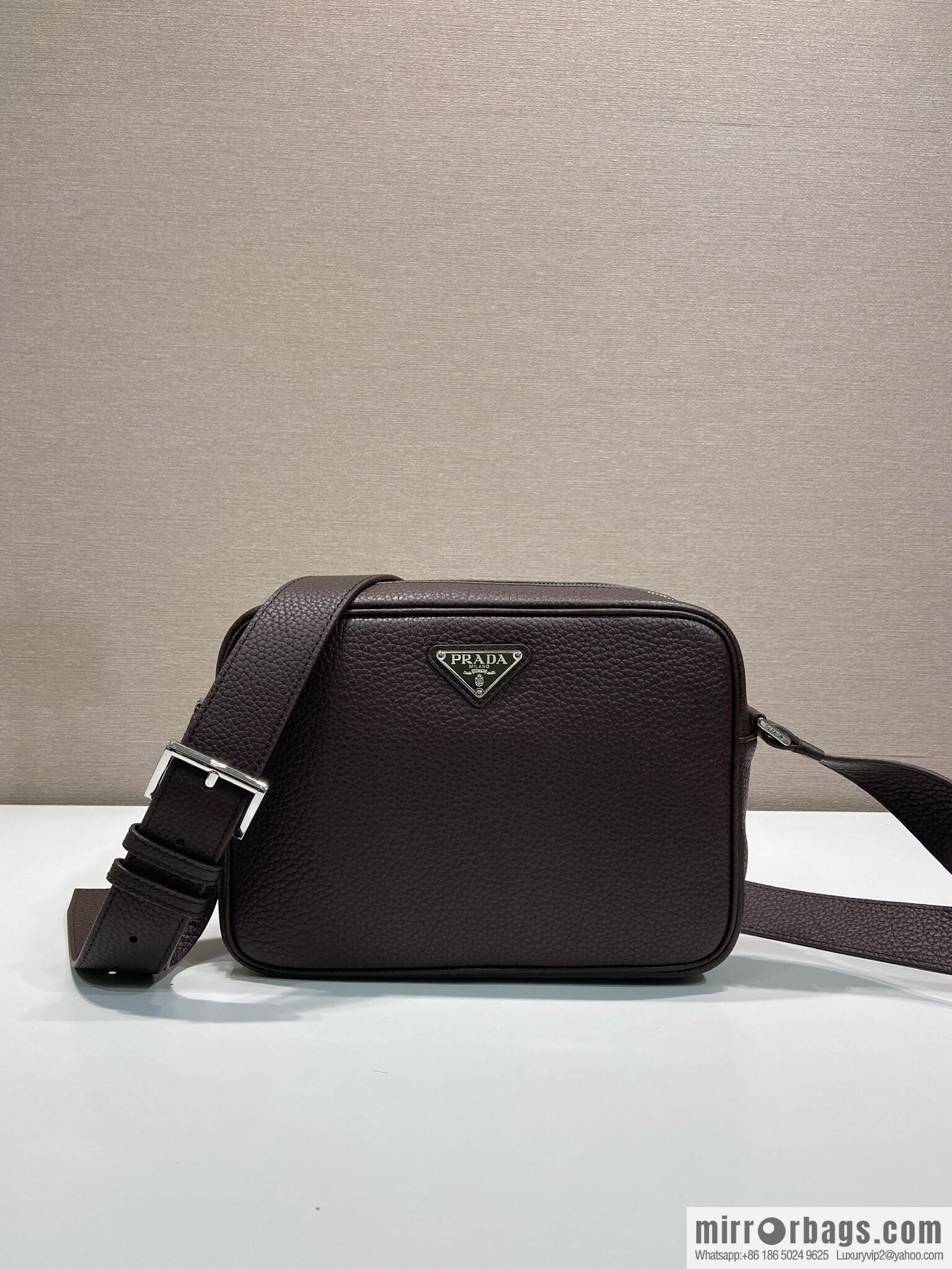 PRADA 🎉 new box bag 🎉 2VH189 🎉🎉 coffee color