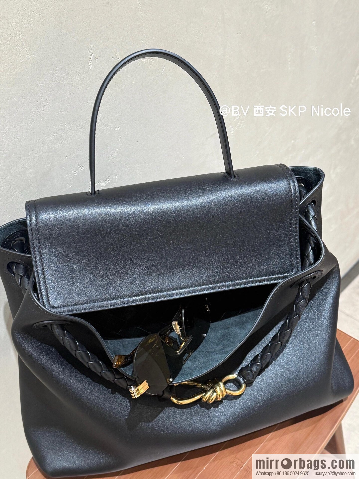 BV Ciao Ciao Handbag 817231 Black