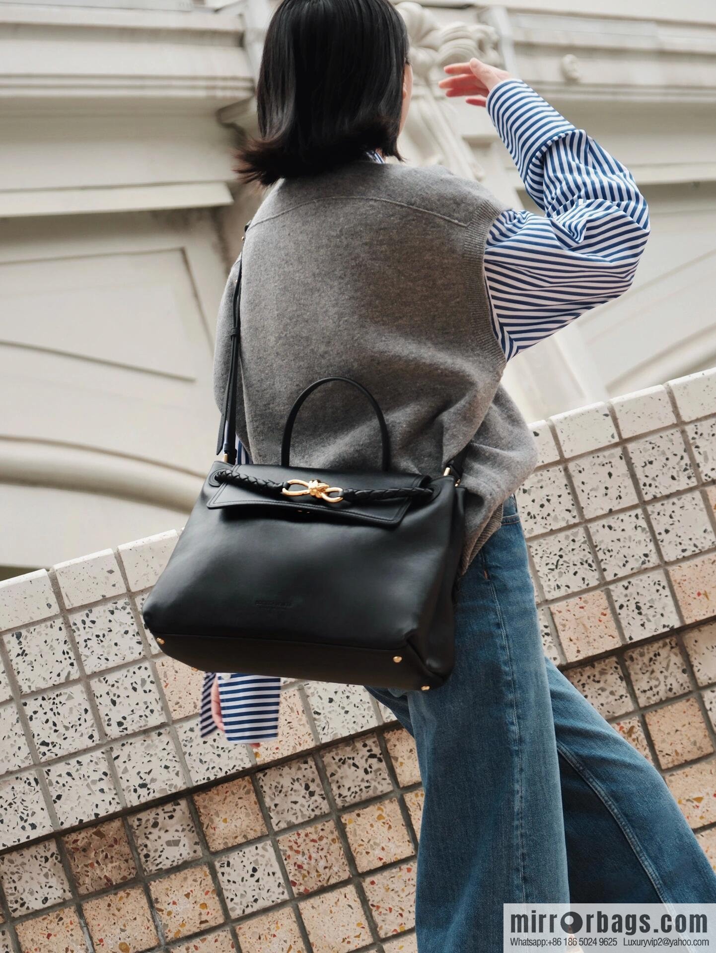 BV Ciao Ciao Handbag 817231 Black