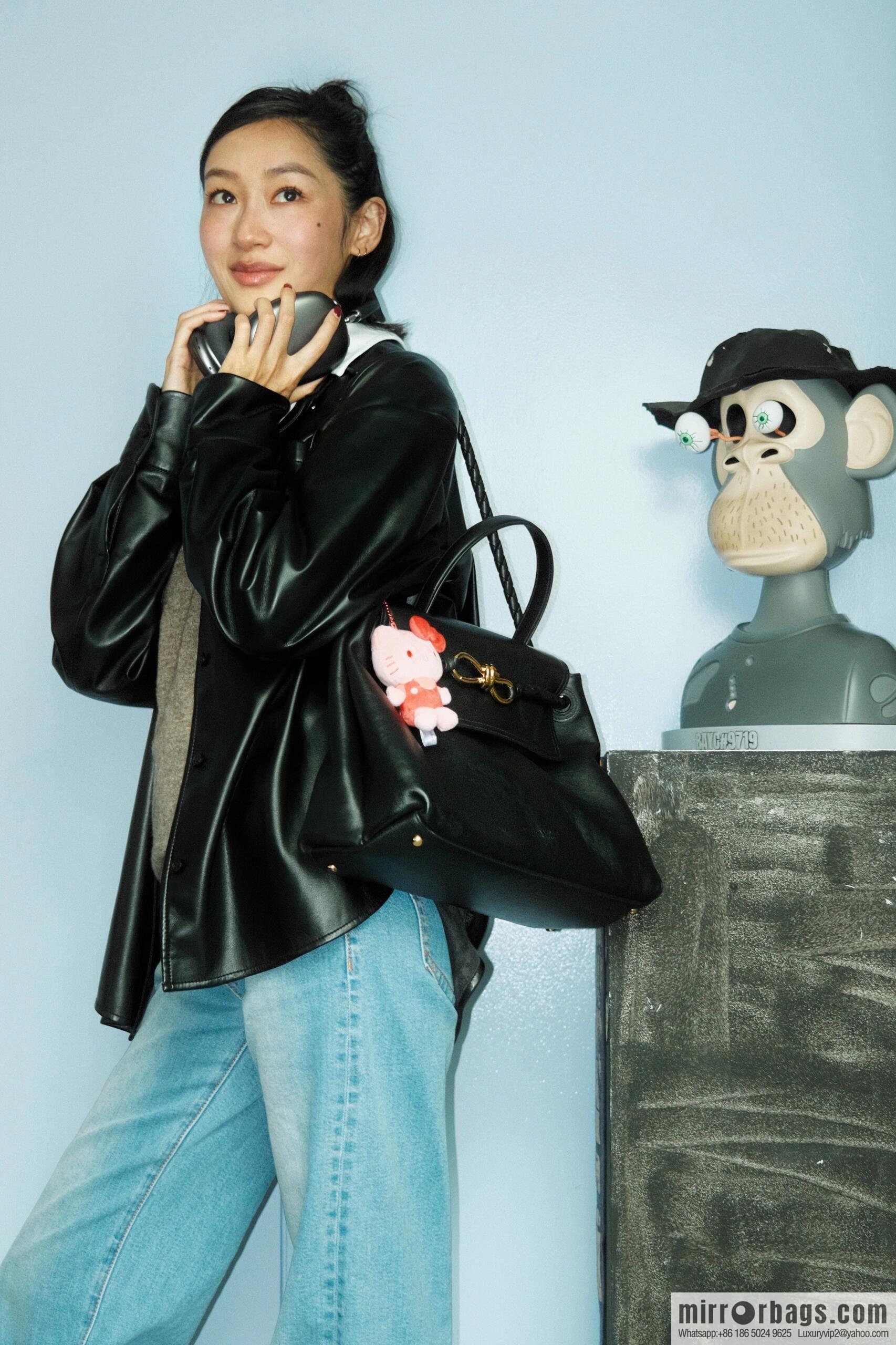 BV Ciao Ciao Handbag 817231 Black