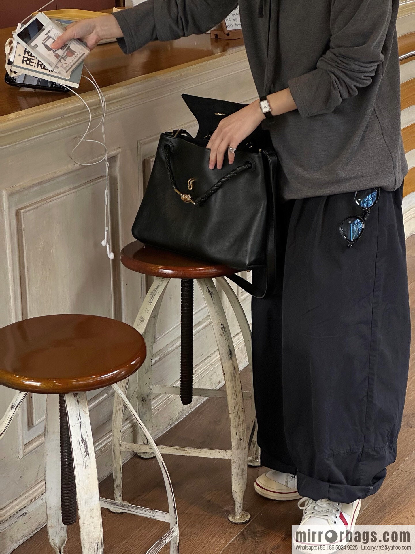 BV Ciao Ciao Handbag 817231 Black