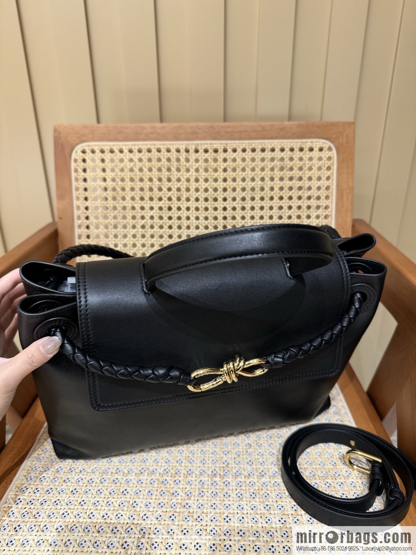BV Ciao Ciao Handbag 817231 Black