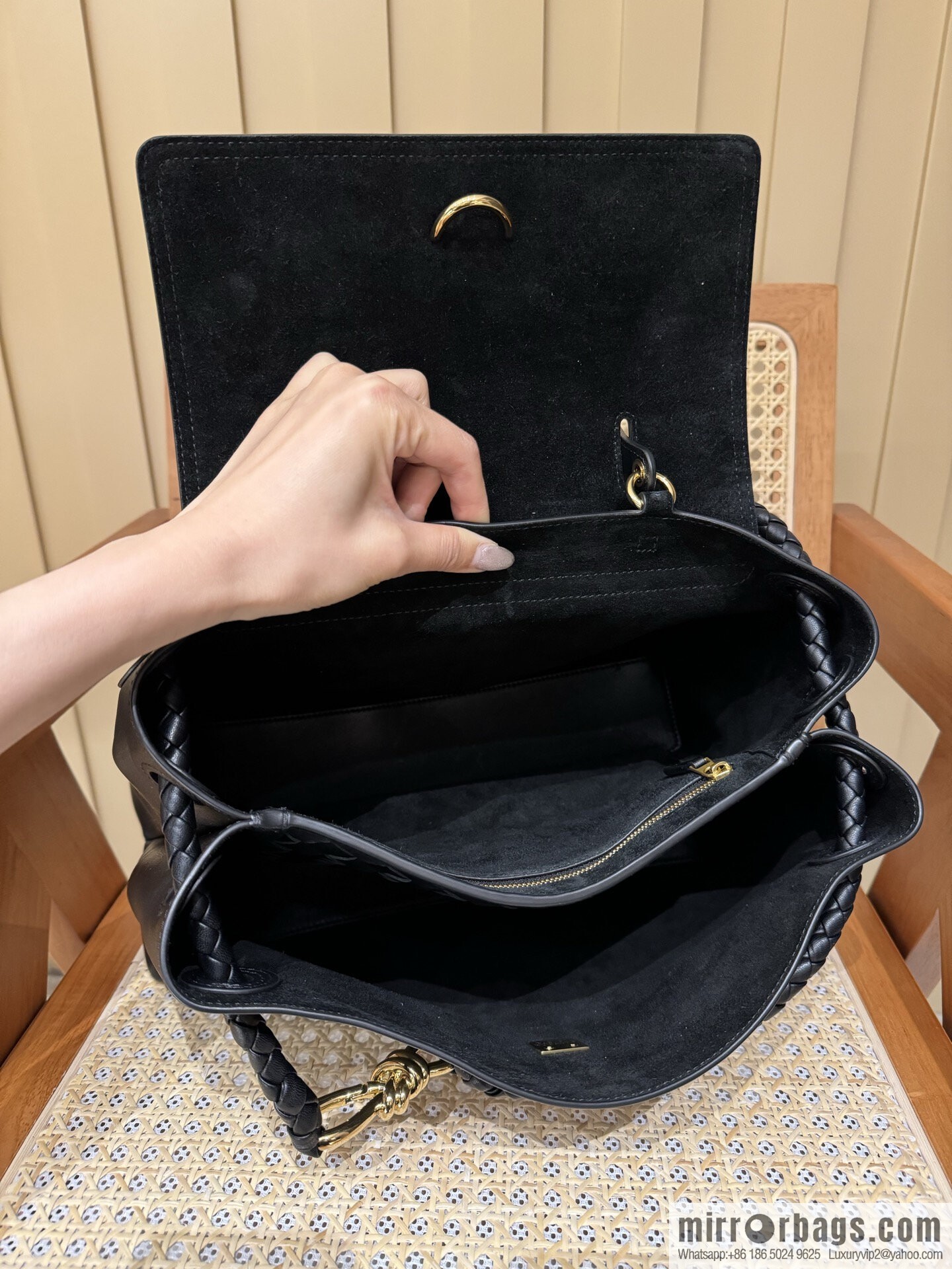 BV Ciao Ciao Handbag 817231 Black