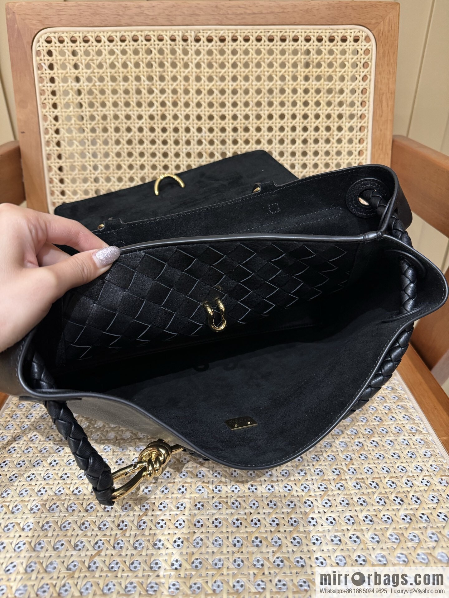 BV Ciao Ciao Handbag 817231 Black