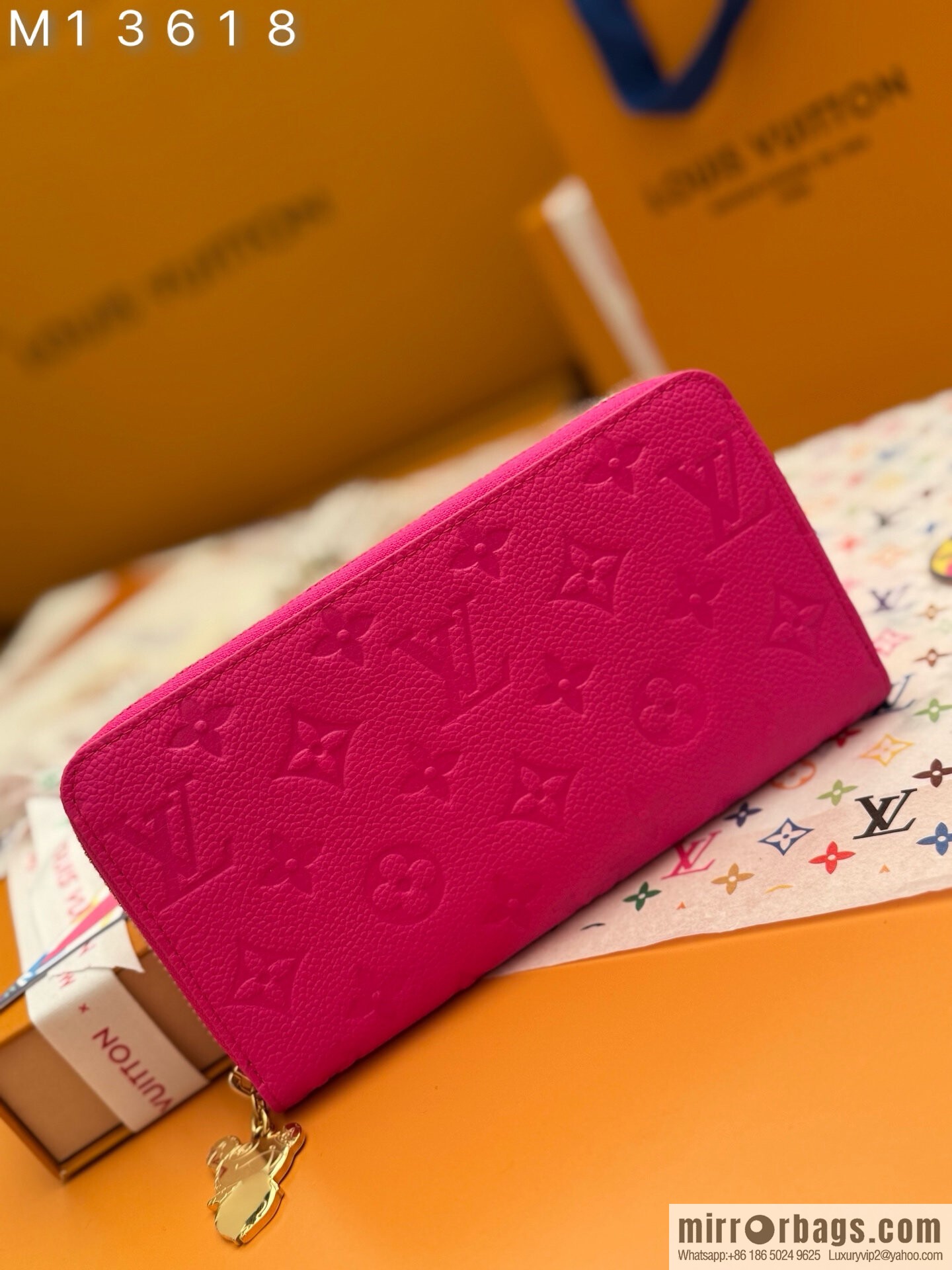 LV M13618 LV x TM Zippy Wallet