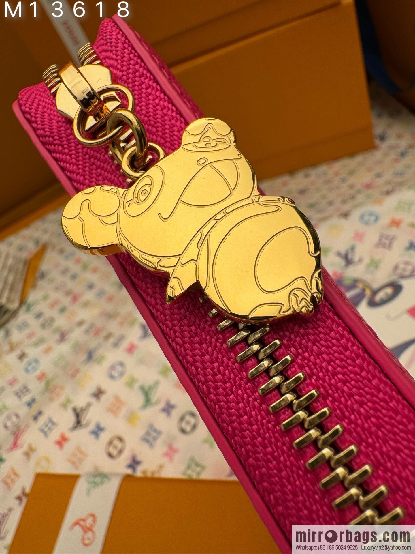 LV M13618 LV x TM Zippy Wallet