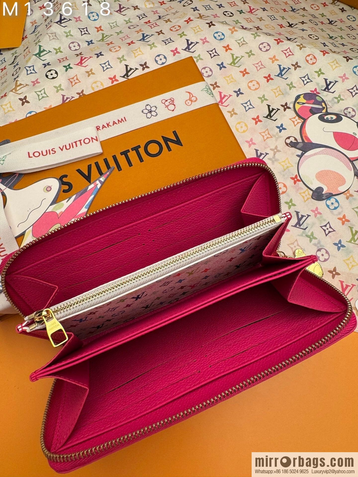 LV M13618 LV x TM Zippy Wallet