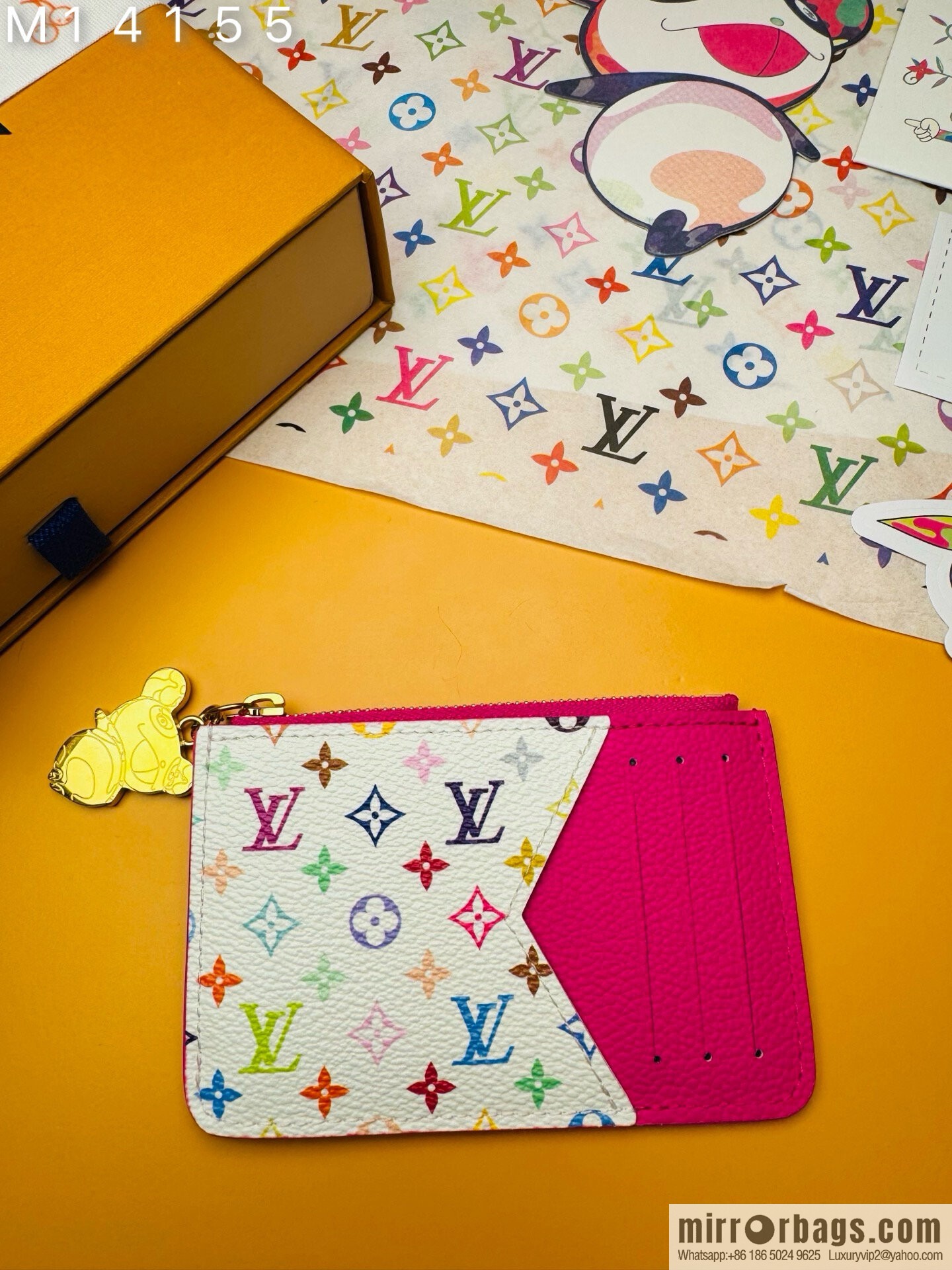 LV M14155 LV x TM Romy Card Holder