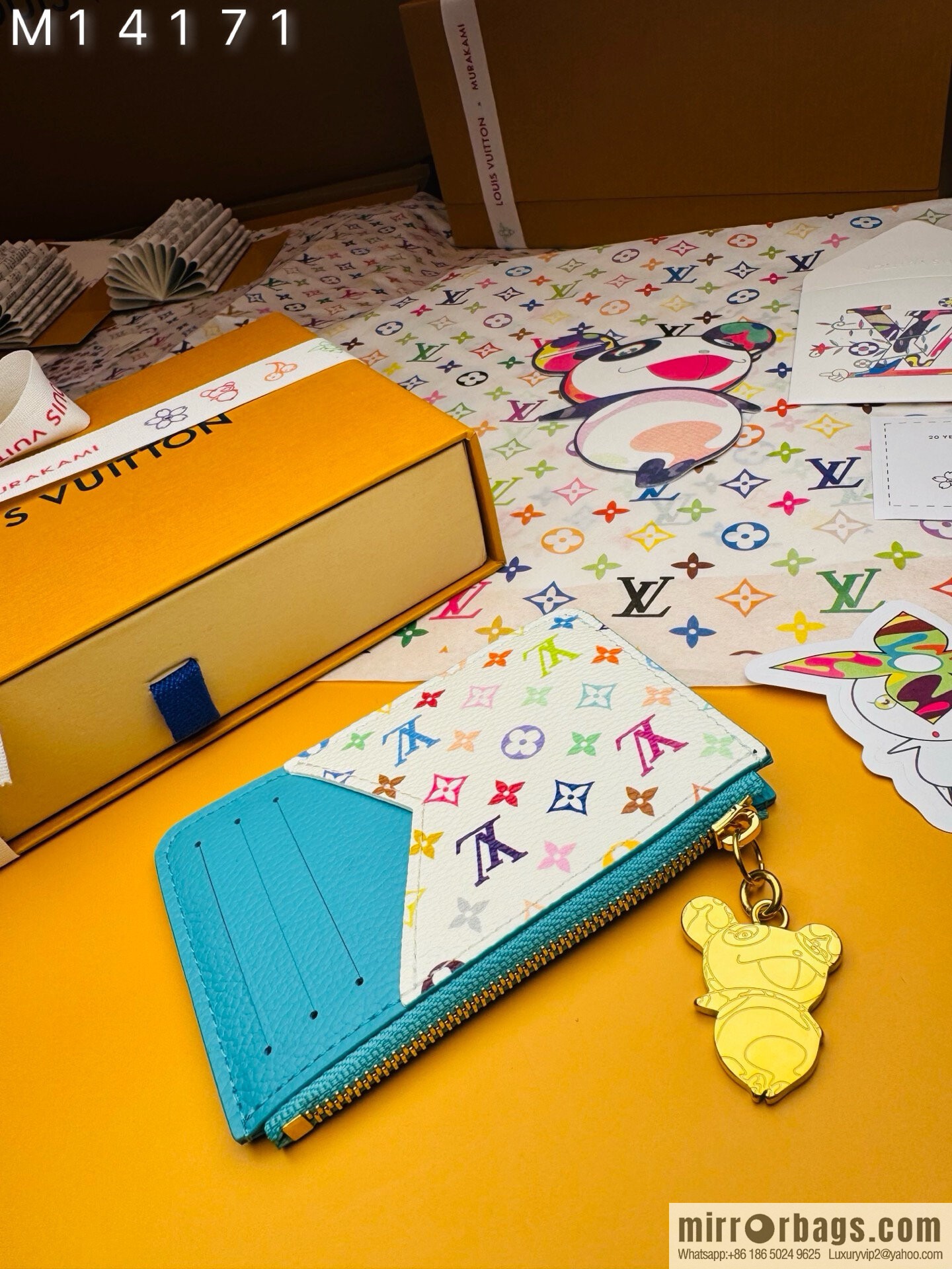 LV M14171 LV x TM Romy Card Holder