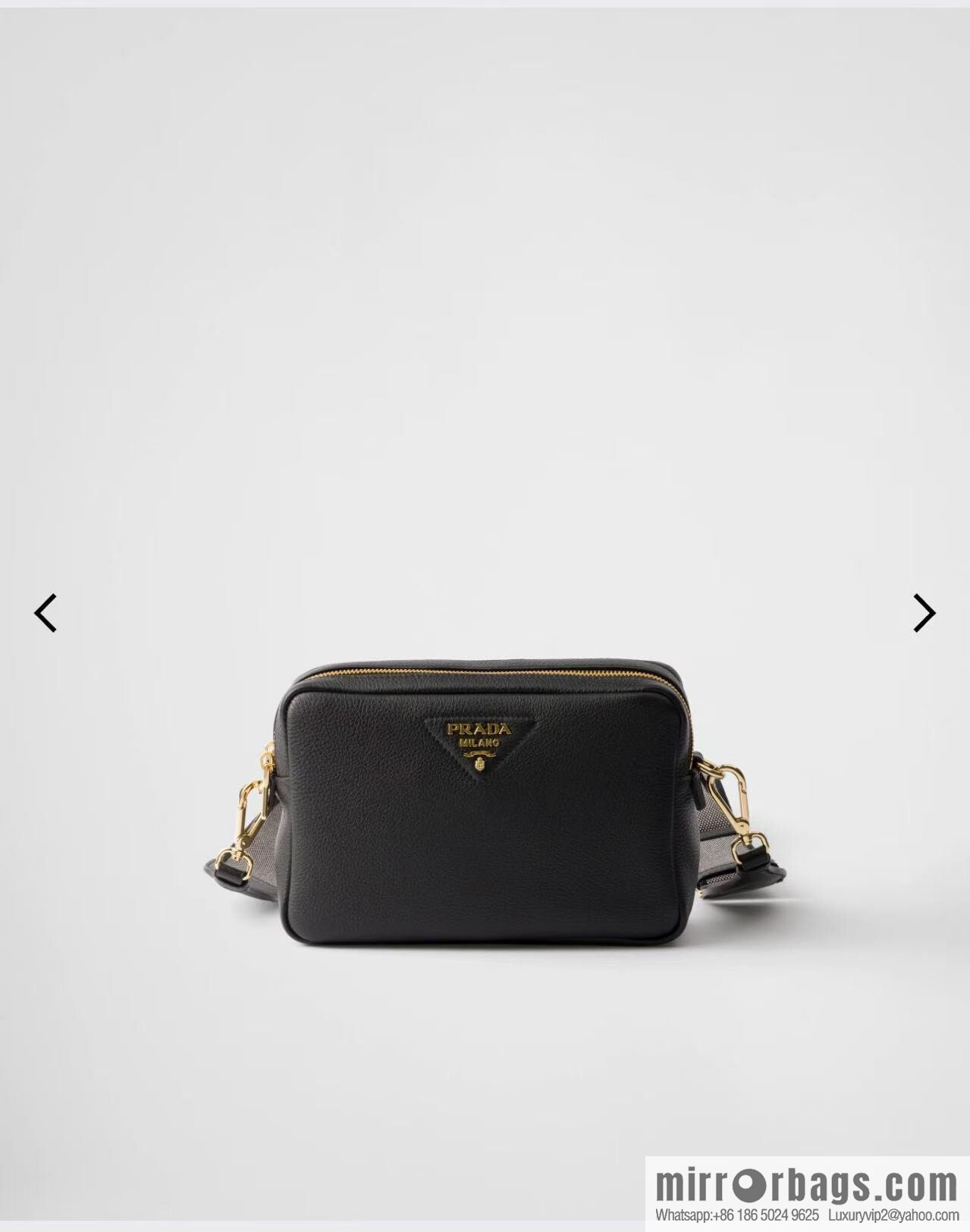PRADA 🎉 new shoulder strap 🎉 1BD082-1 🎉 black