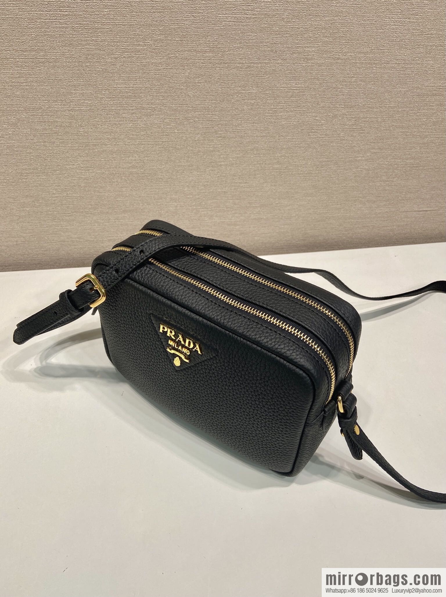 PRADA 🎉 new shoulder strap 🎉 1BD082-1 🎉 black