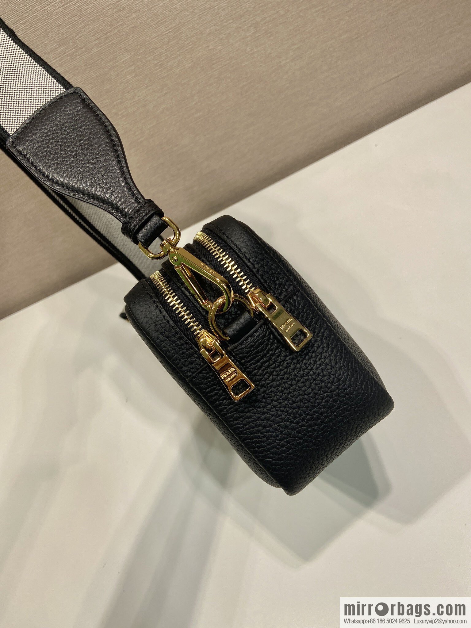 PRADA 🎉 new shoulder strap 🎉 1BD082-1 🎉 black