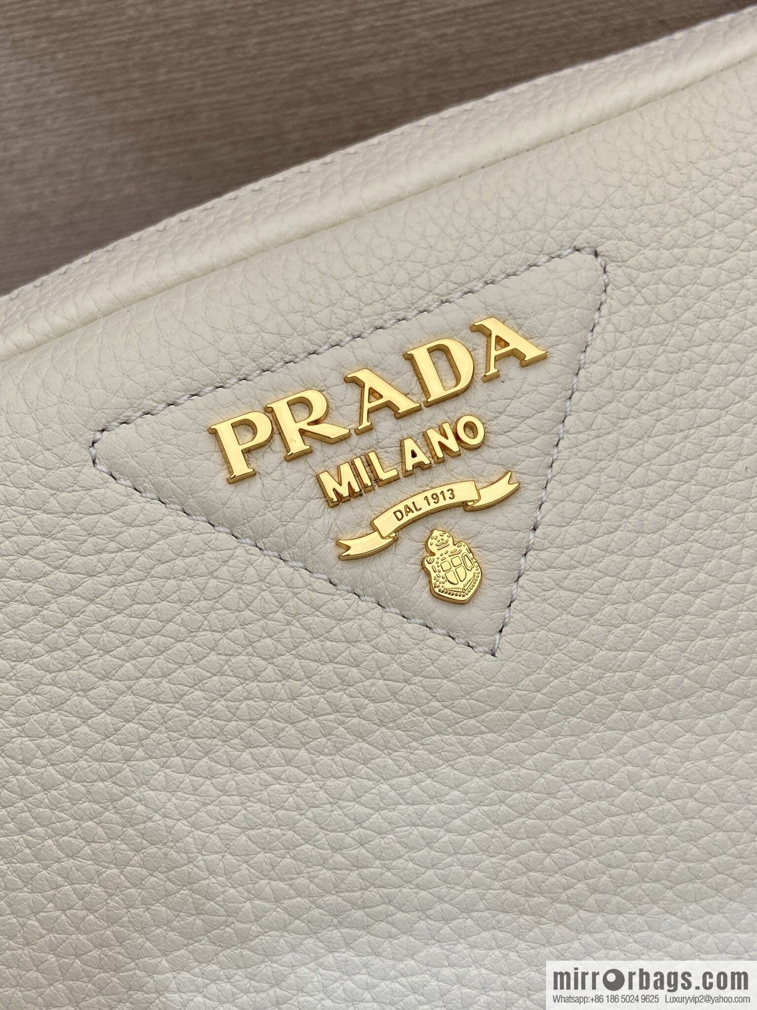 PRADA 🎉 new shoulder strap 🎉 1BD082-1 🎉 white