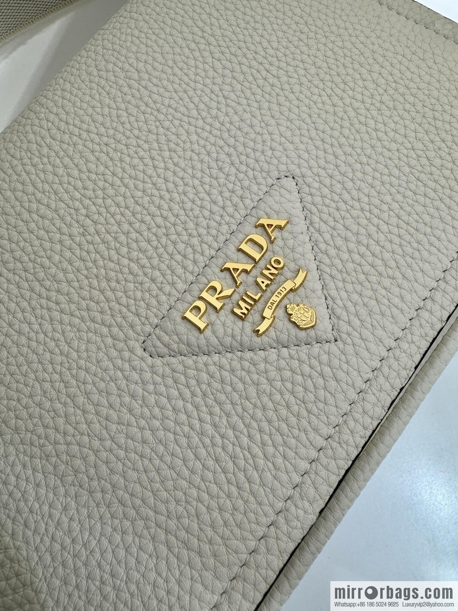 PRADA 🎉 new shoulder strap 🎉 1BD314-1 🎉 white