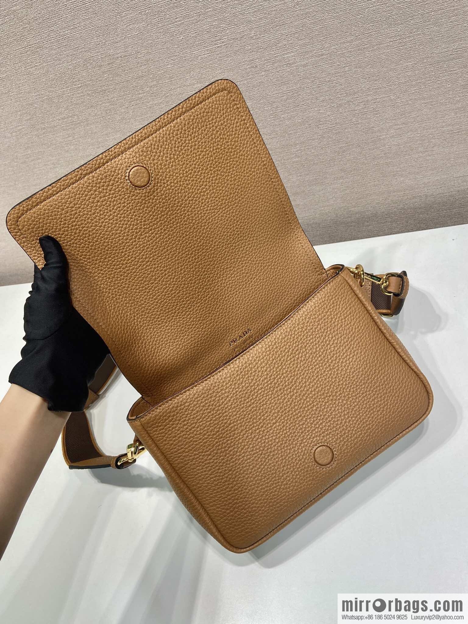 PRADA 🎉 new shoulder strap 🎉 1BD314-1 🎉 caramel color