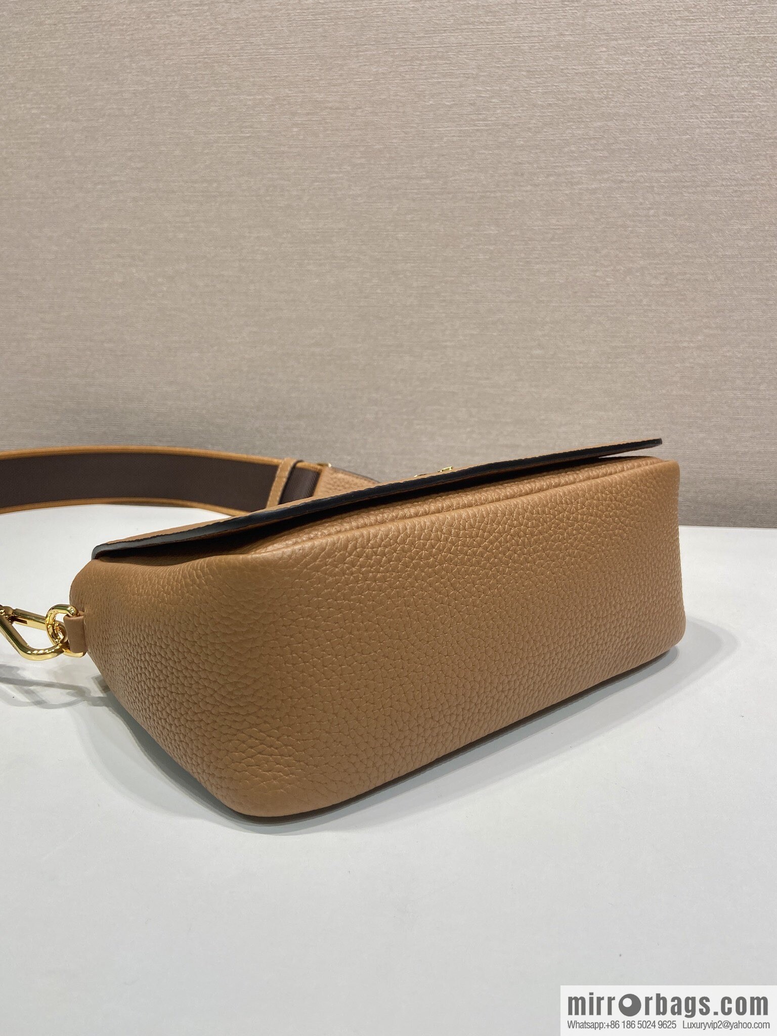 PRADA 🎉 new shoulder strap 🎉 1BD314-1 🎉 caramel color