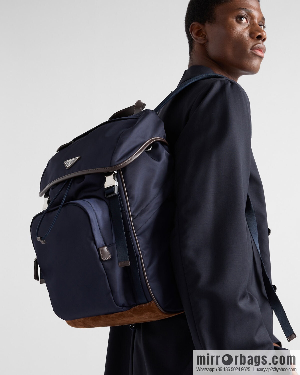 PRADA 🎉 new backpack 🎉 2VZ135A new 🎉🎉 blue