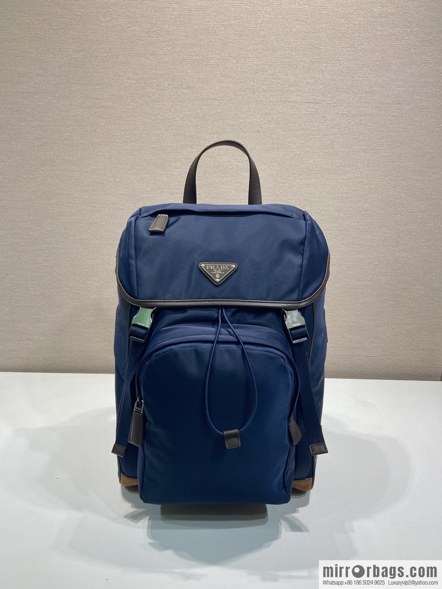 PRADA 🎉 new backpack 🎉 2VZ135A new 🎉🎉 blue
