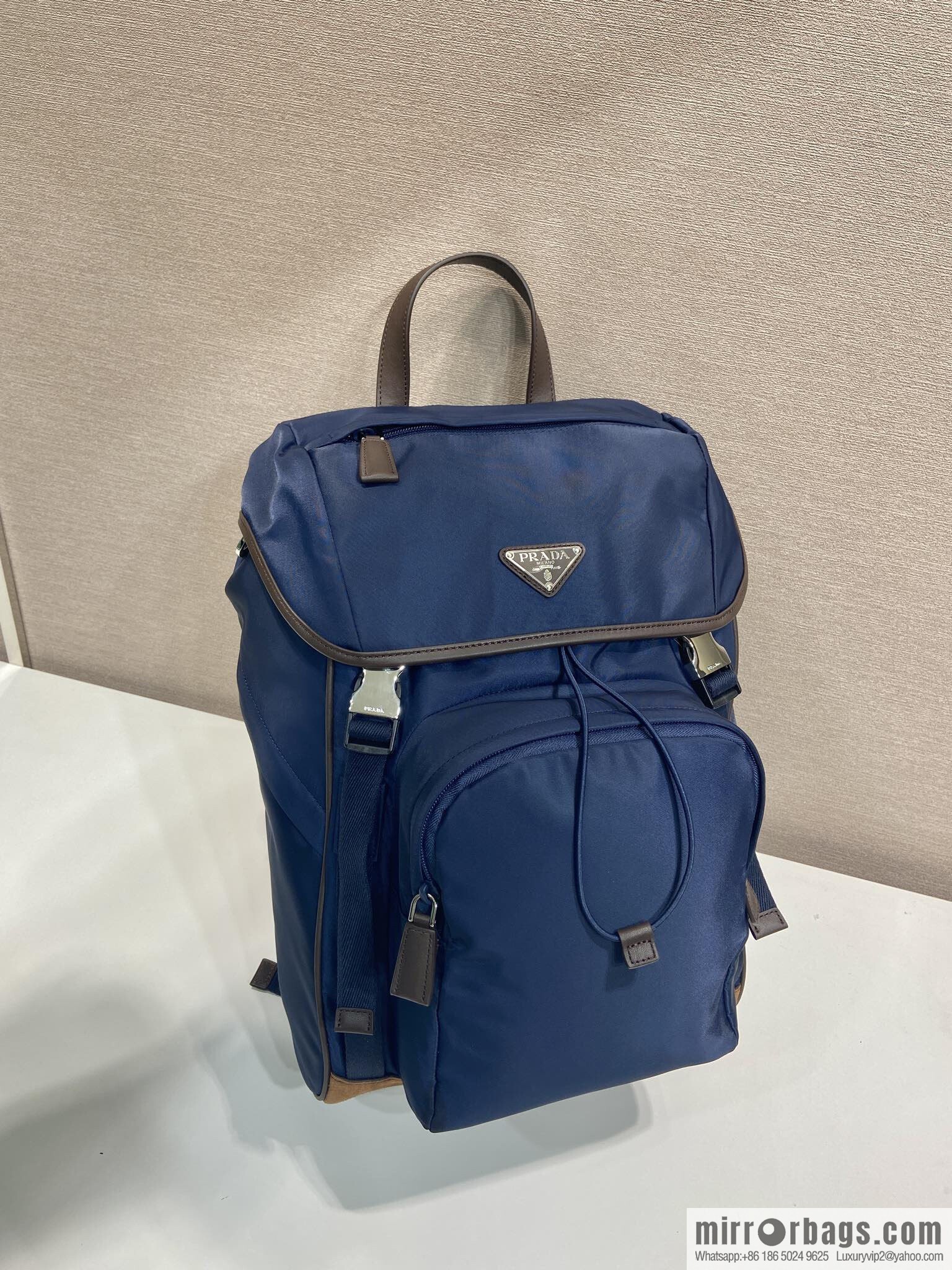 PRADA 🎉 new backpack 🎉 2VZ135A new 🎉🎉 blue