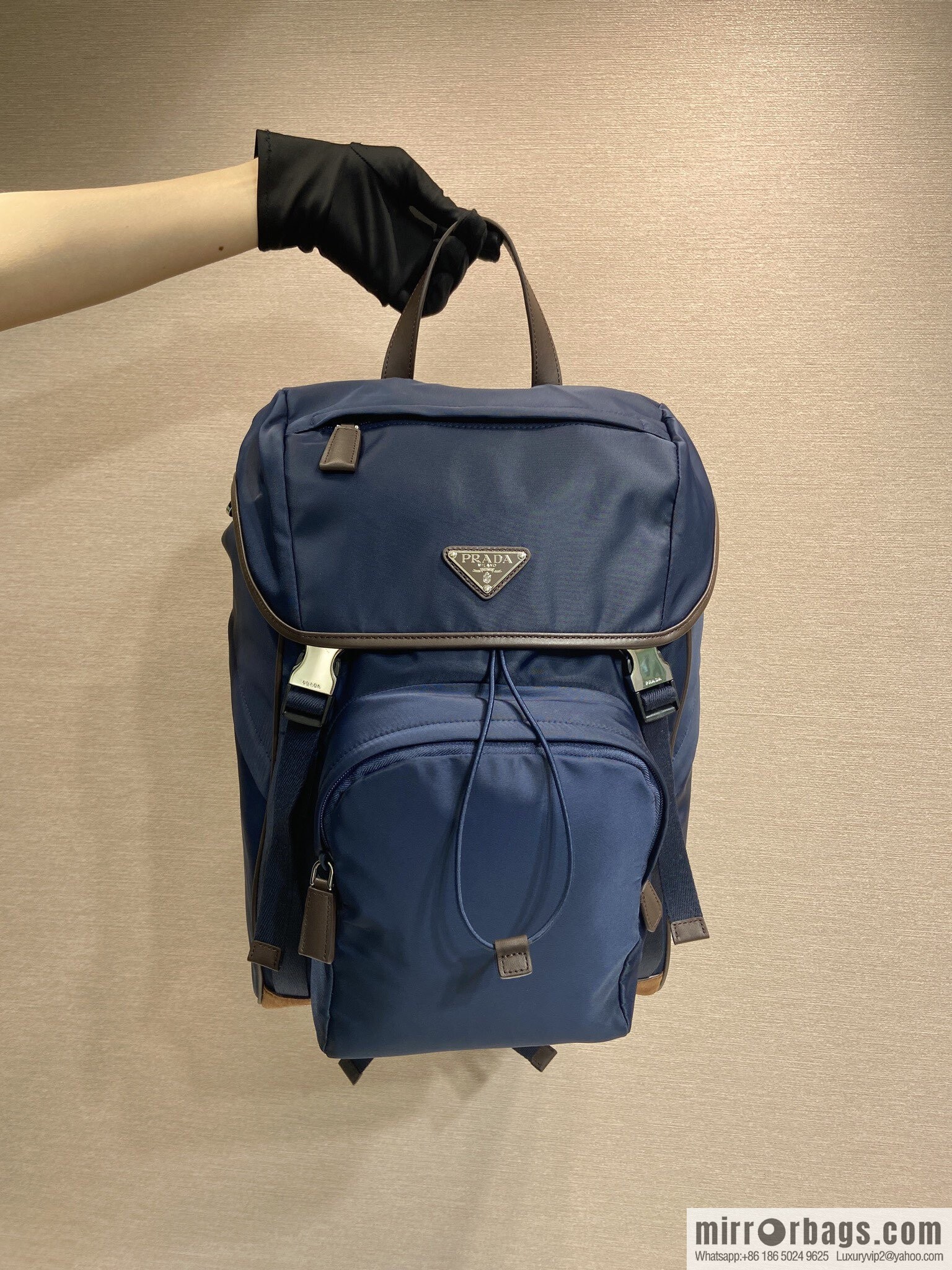 PRADA 🎉 new backpack 🎉 2VZ135A new 🎉🎉 blue