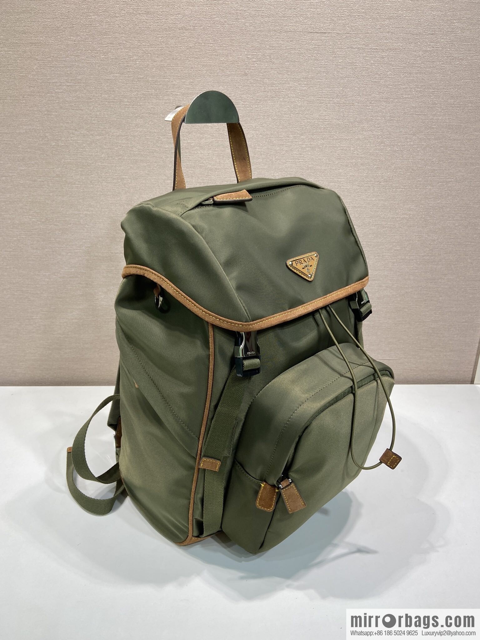 PRADA 🎉 new shoulder strap 🎉 2VZ135 new color 🎉🎉 army green