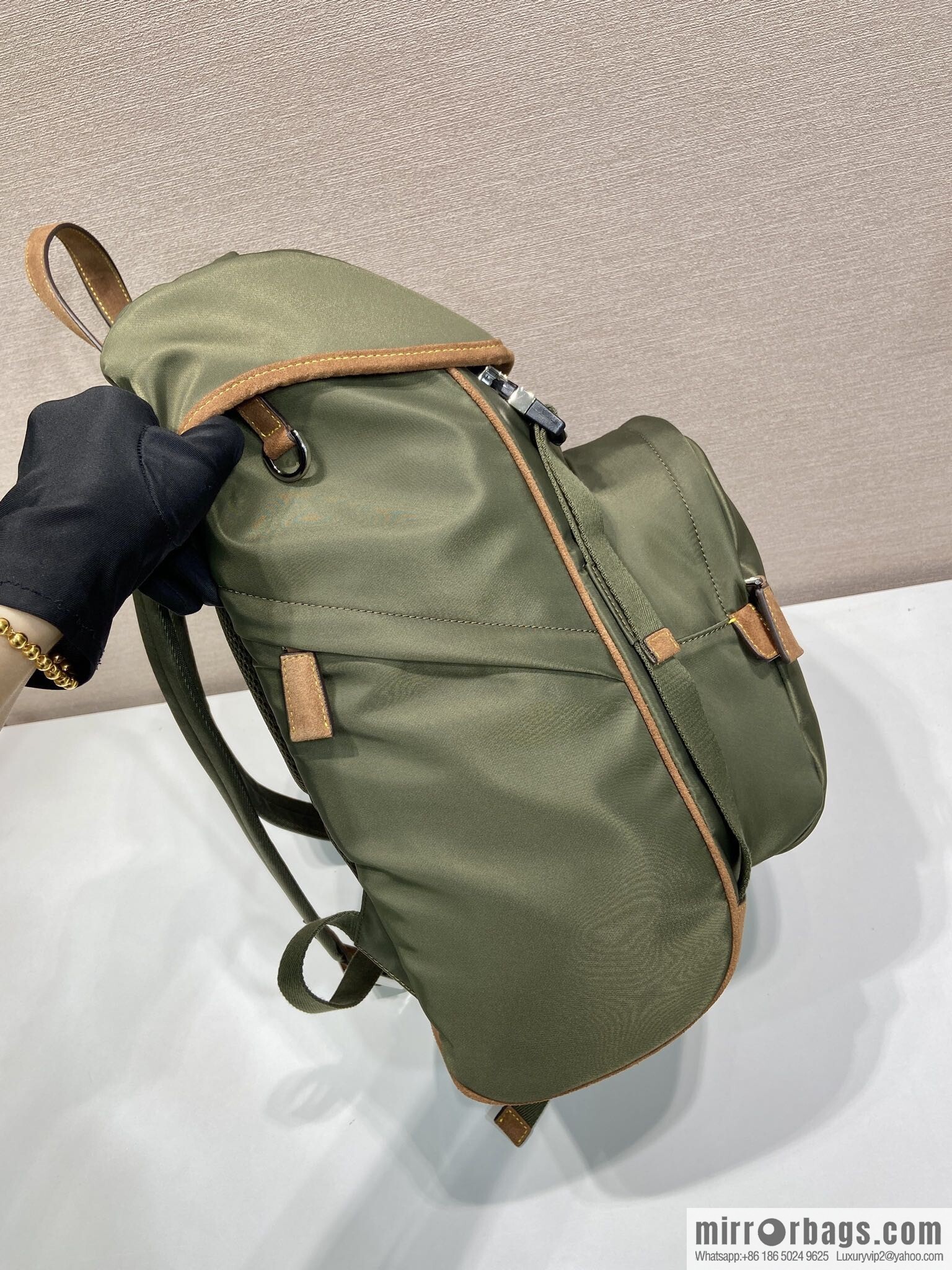 PRADA 🎉 new shoulder strap 🎉 2VZ135 new color 🎉🎉 army green