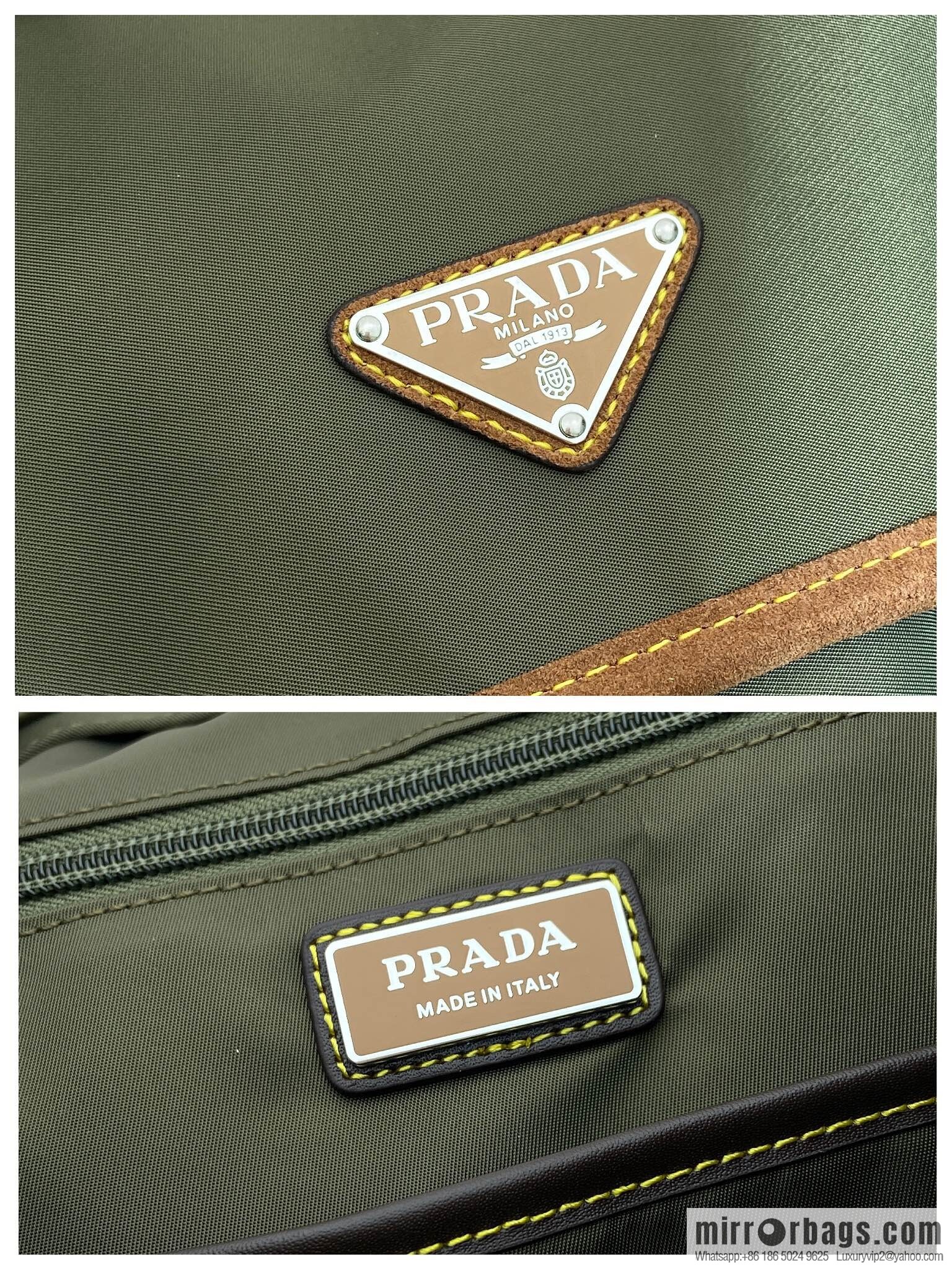PRADA 🎉 new shoulder strap 🎉 2VZ135 new color 🎉🎉 army green