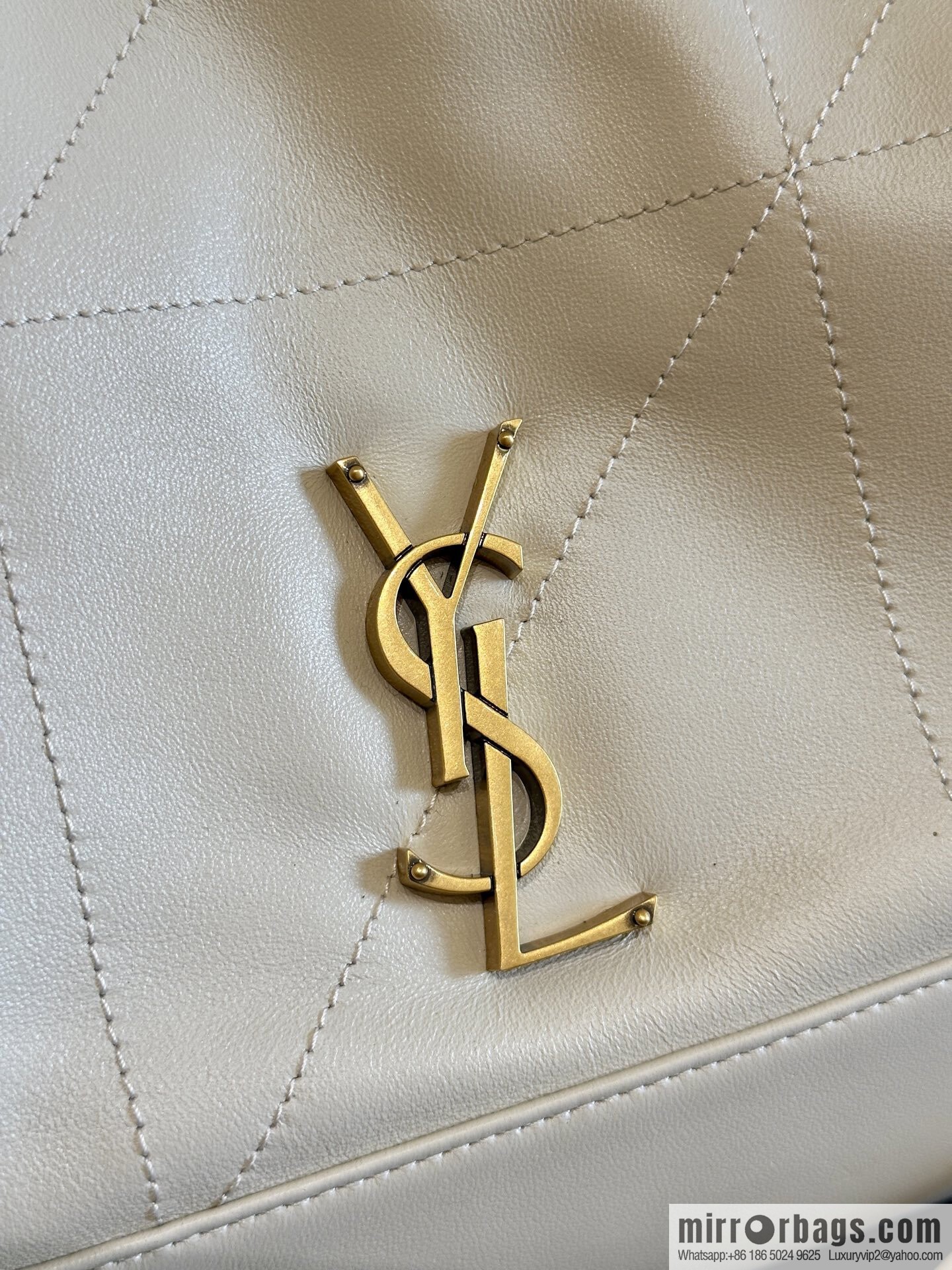 YSL 𝗝𝗮𝗺𝗶𝗲 𝟰.𝟯 small 𝗣𝗢𝗖𝗛𝗢𝗡_ lucky bag bucket bag 833948 white