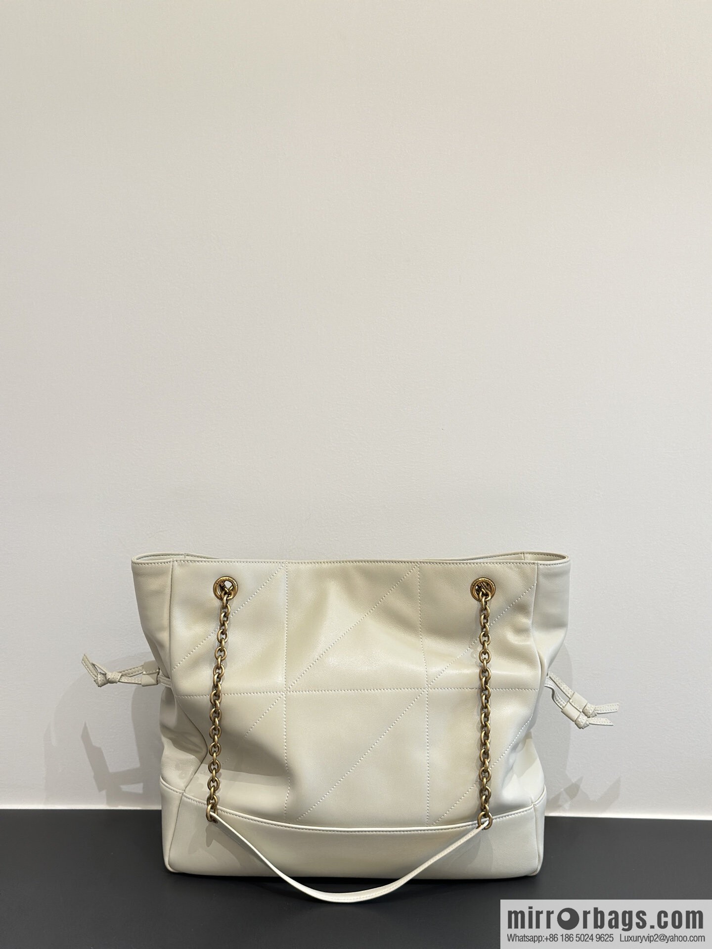 YSL ๐๐ฎ๐บ๐ถ๐ฒ ๐ฐ.๐ฏ large ๐ฃ๐ข๐๐๐ข๐ก_ lucky bag bucket bag 809824 white