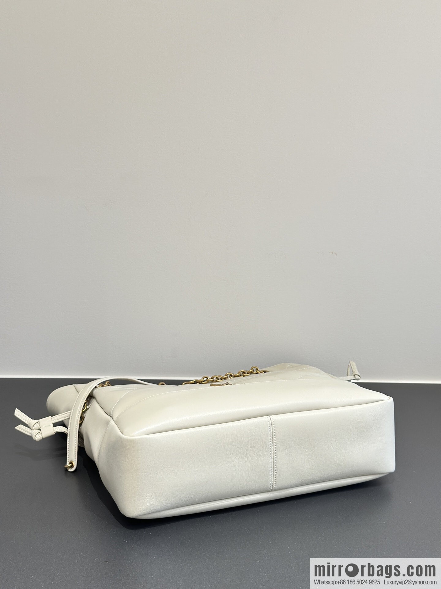 YSL ๐๐ฎ๐บ๐ถ๐ฒ ๐ฐ.๐ฏ large ๐ฃ๐ข๐๐๐ข๐ก_ lucky bag bucket bag 809824 white