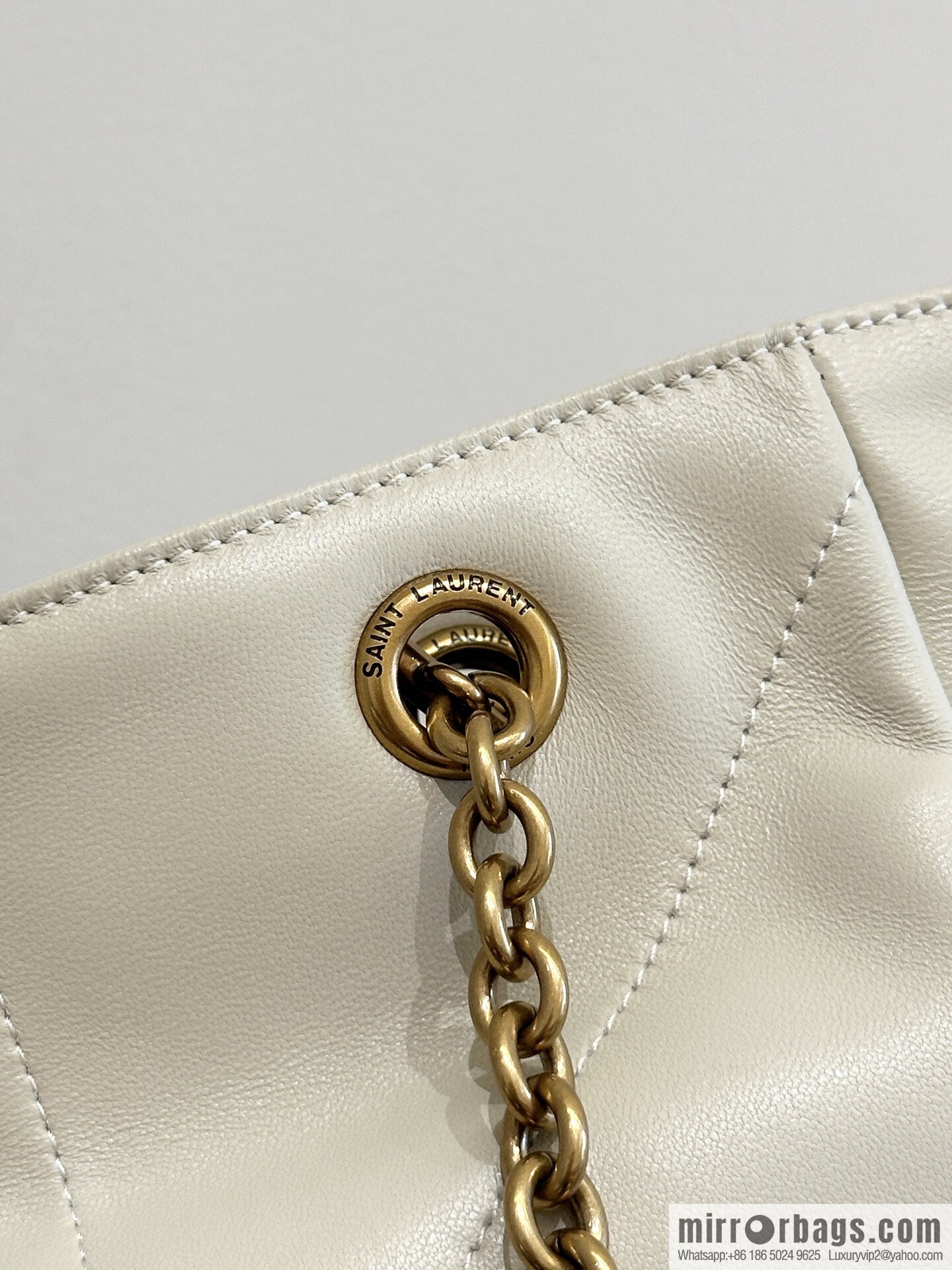 YSL ๐๐ฎ๐บ๐ถ๐ฒ ๐ฐ.๐ฏ large ๐ฃ๐ข๐๐๐ข๐ก_ lucky bag bucket bag 809824 white