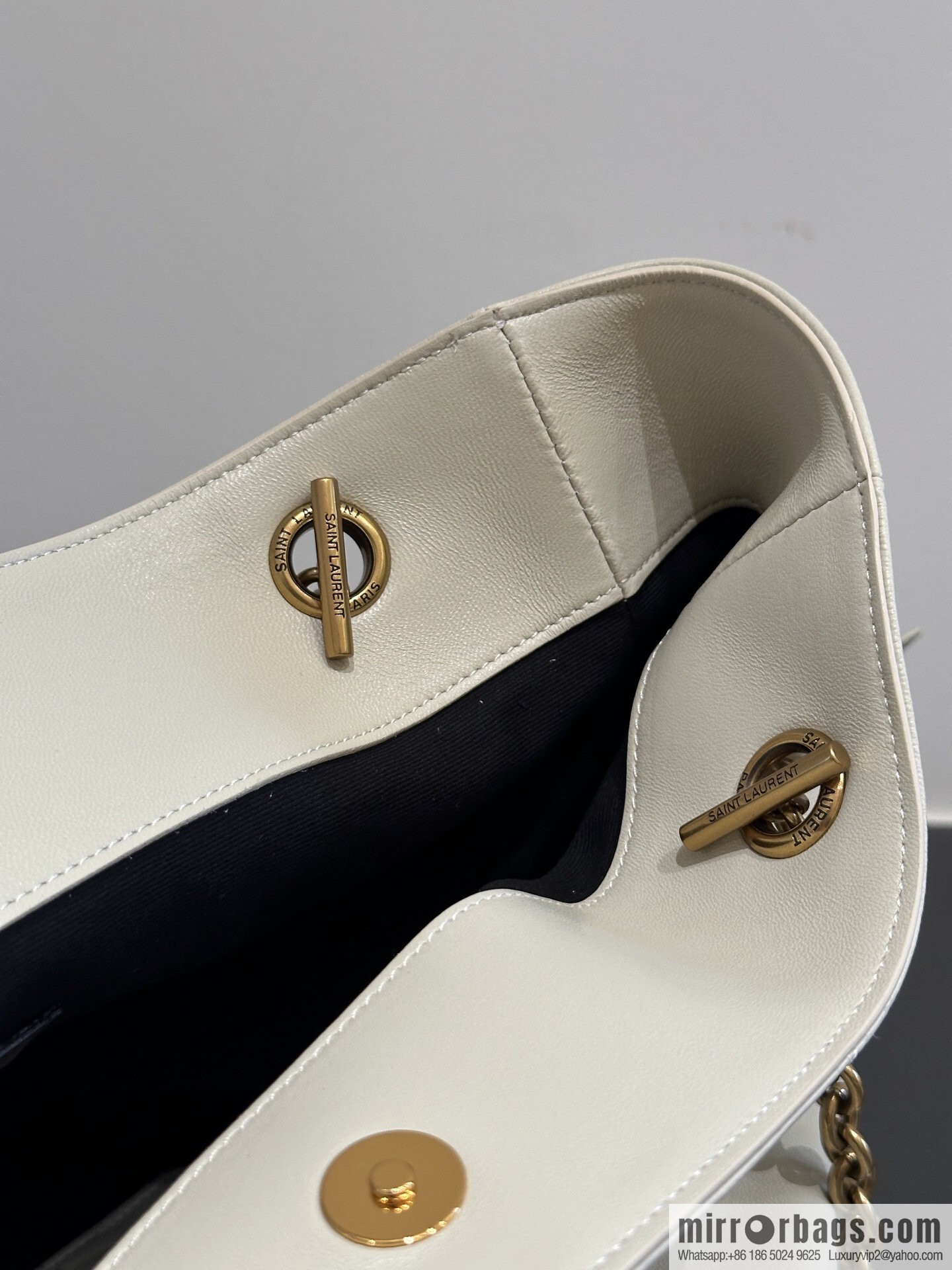 YSL ๐๐ฎ๐บ๐ถ๐ฒ ๐ฐ.๐ฏ large ๐ฃ๐ข๐๐๐ข๐ก_ lucky bag bucket bag 809824 white