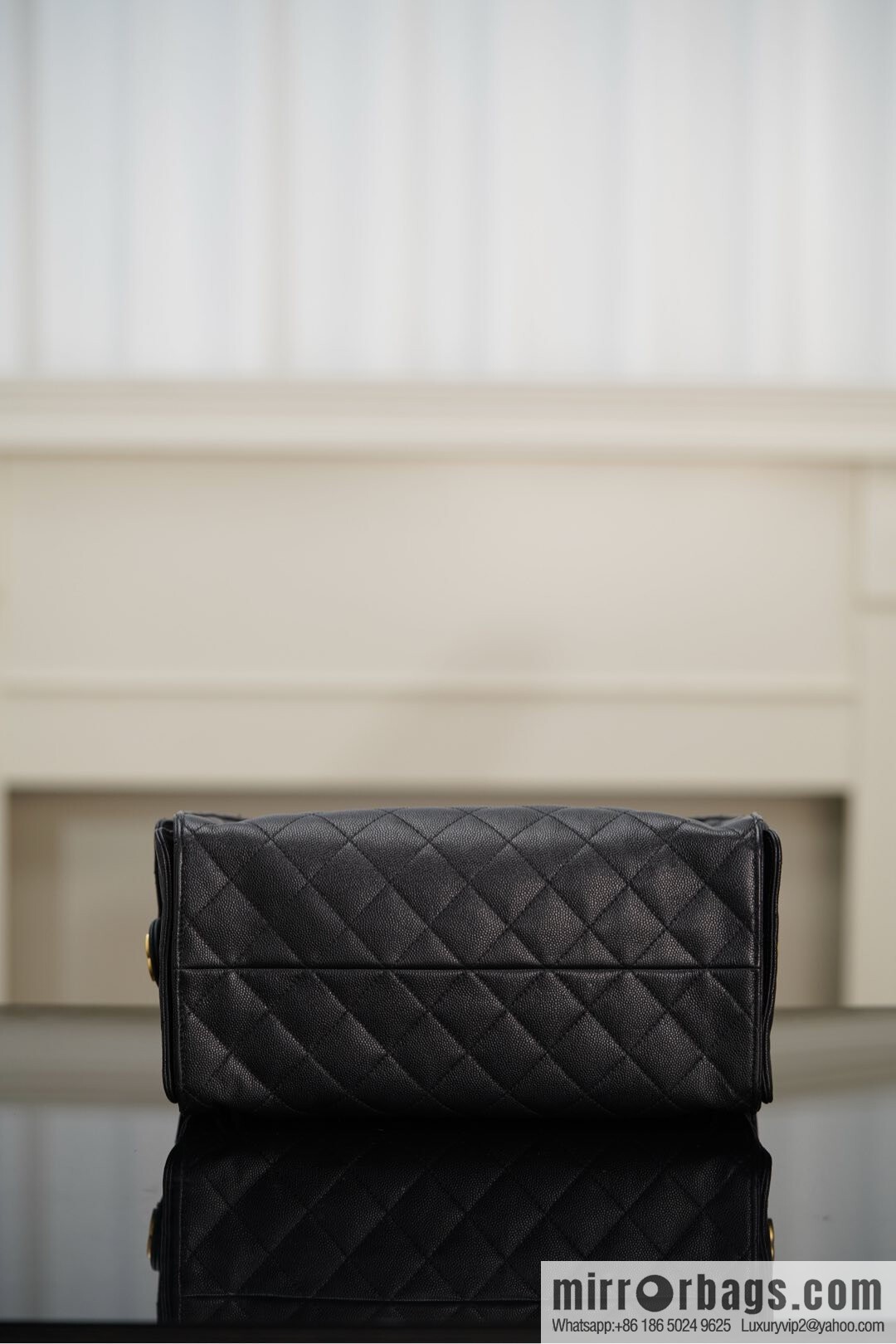 ππ‘ππ§ππ₯ πππ¬ π‘π¨ππ¨ πππ Drawstring Bucket Bag, Black Gold Caviar, Large βοΈ AS5311