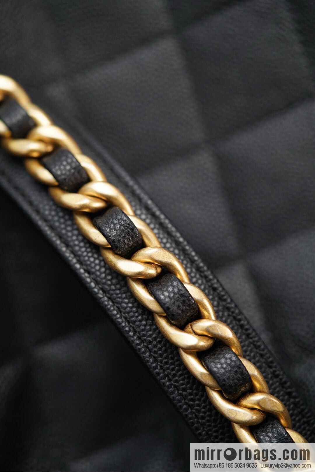 ππ‘ππ§ππ₯ πππ¬ π‘π¨ππ¨ πππ Drawstring Bucket Bag, Black Gold Caviar, Large βοΈ AS5311