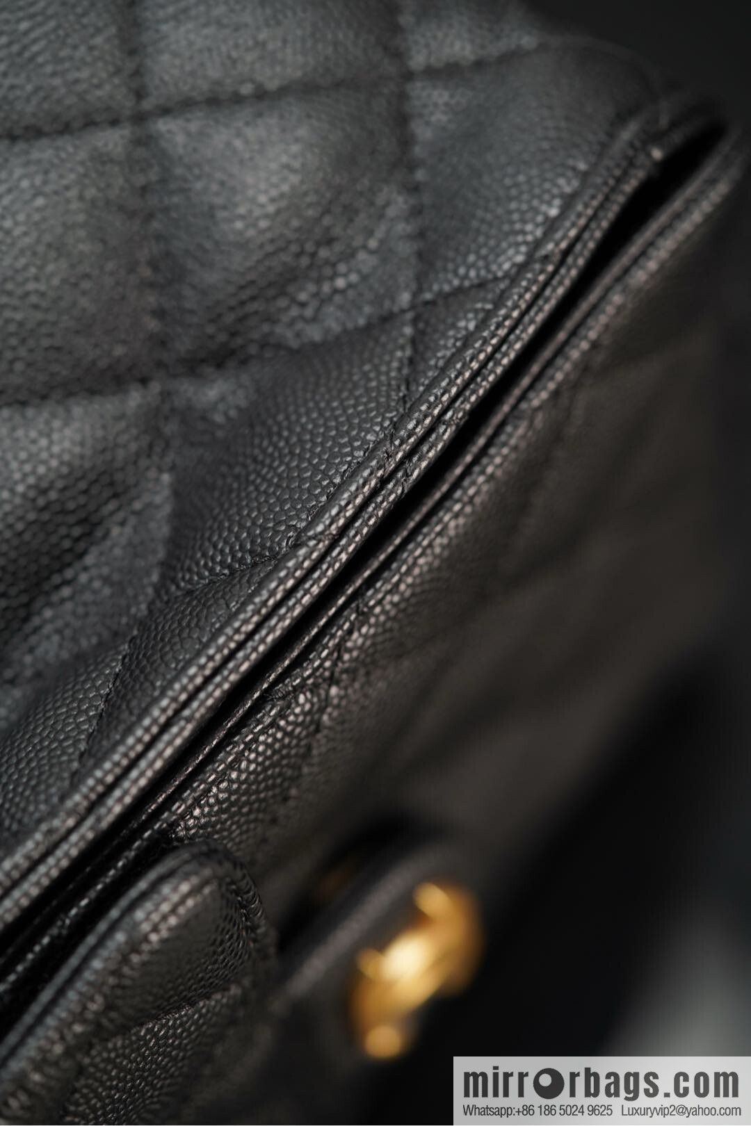 ππ‘ππ§ππ₯ πππ¬ π‘π¨ππ¨ πππ Drawstring Bucket Bag, Black Gold Caviar, Large βοΈ AS5311