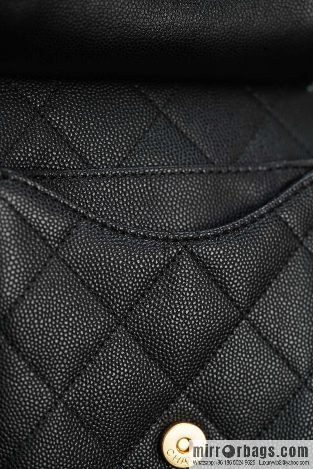 ππ‘ππ§ππ₯ πππ¬ π‘π¨ππ¨ πππ Drawstring Bucket Bag, Black Gold Caviar, Large βοΈ AS5311