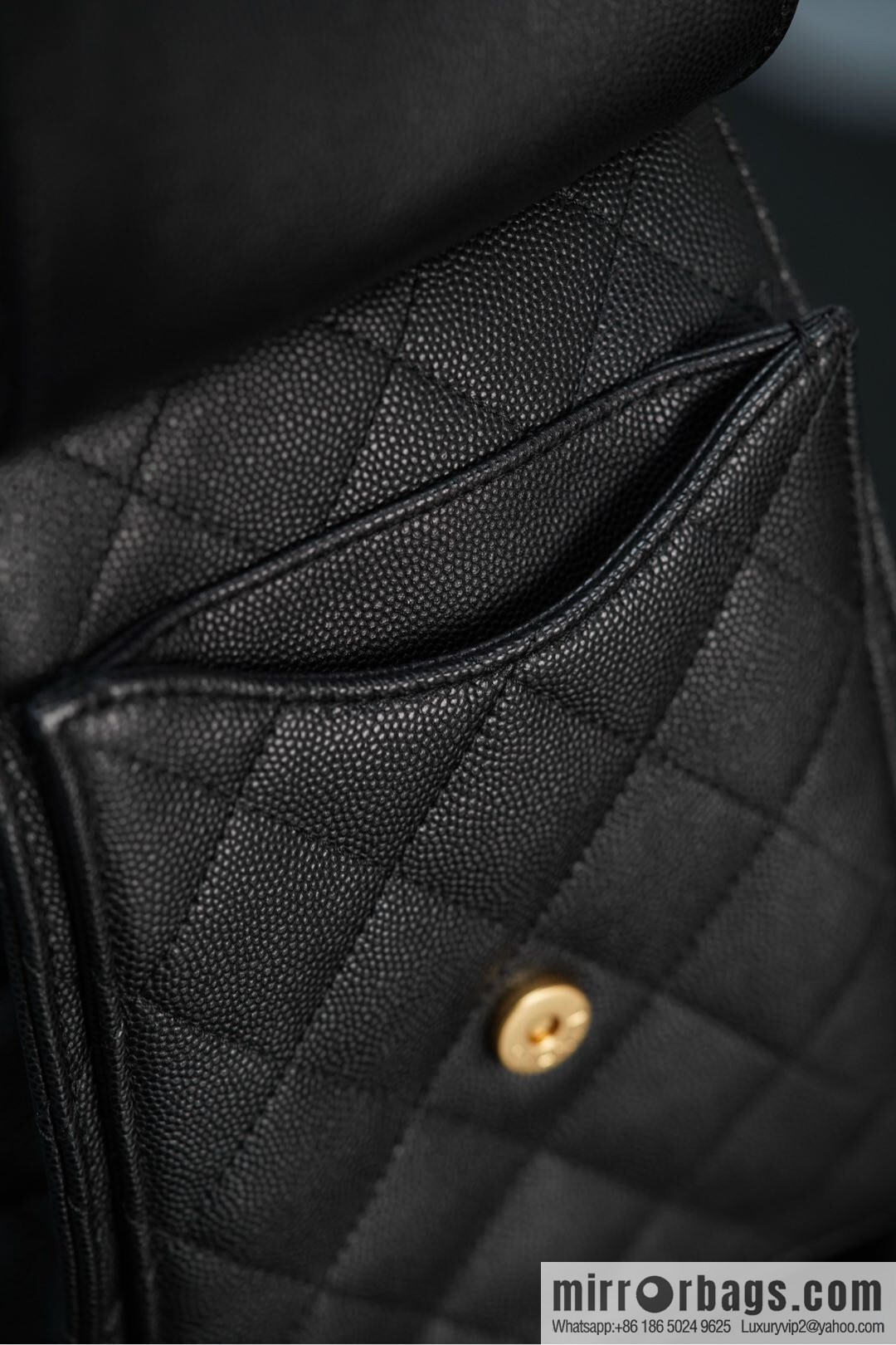 ππ‘ππ§ππ₯ πππ¬ π‘π¨ππ¨ πππ Drawstring Bucket Bag, Black Gold Caviar, Large βοΈ AS5311