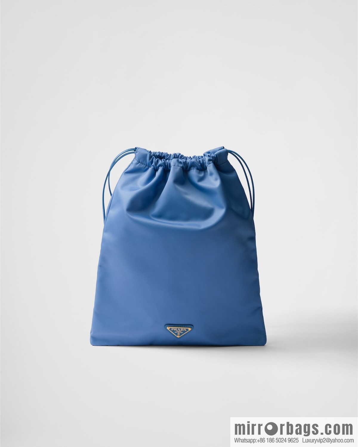 PRADA 🎉 new handbag 🎉 1NK001 drawstring pouch 🎉 blue